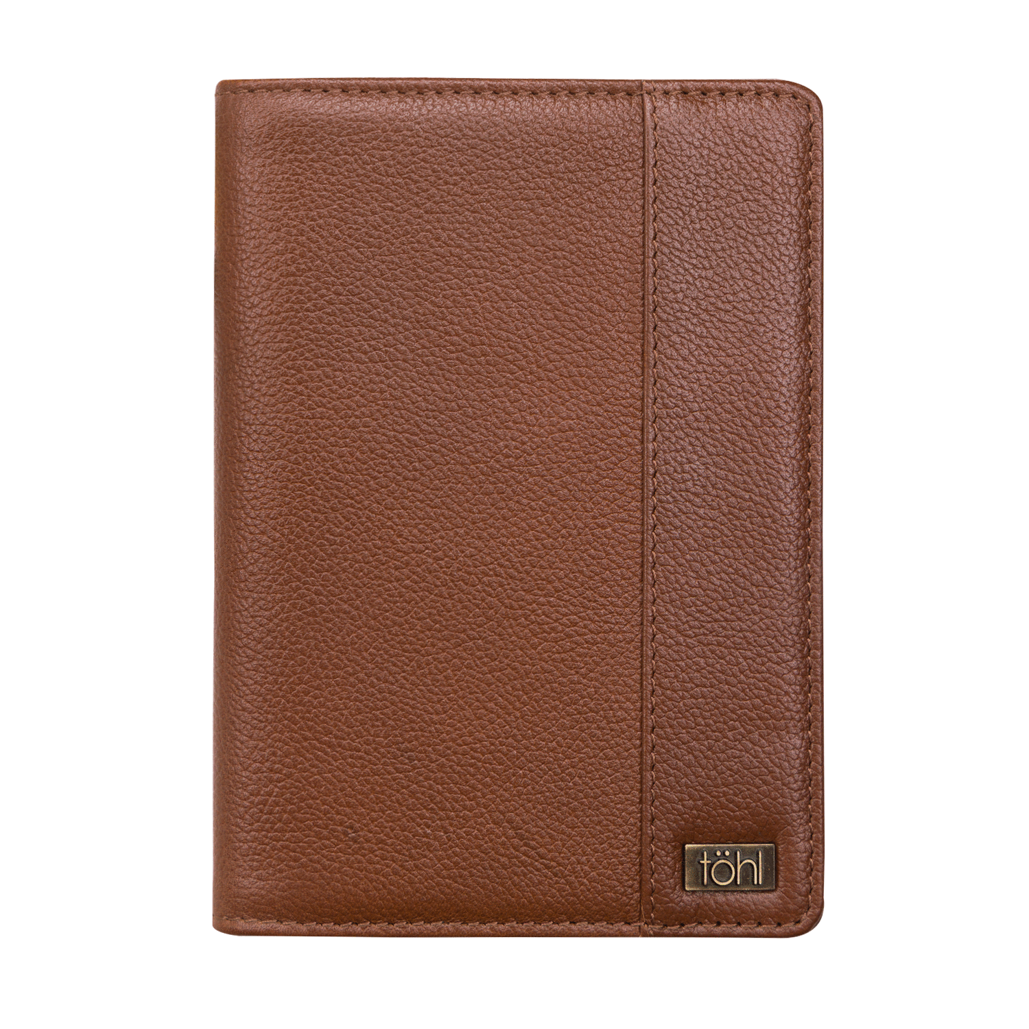 PASCAL MEN'S PASSPORT CASE - TAN