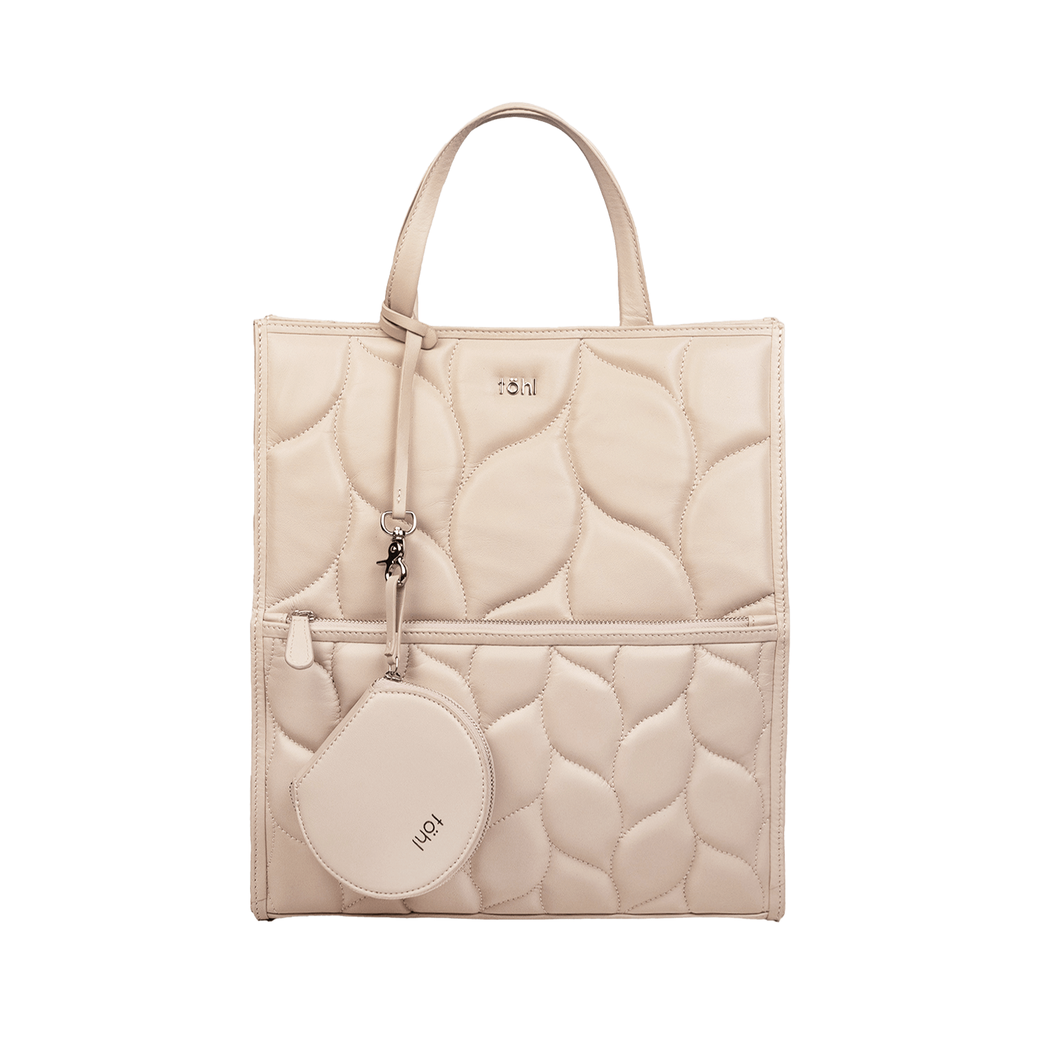 TESSA WOMEN'S TOTE BAG - POWDER PINK