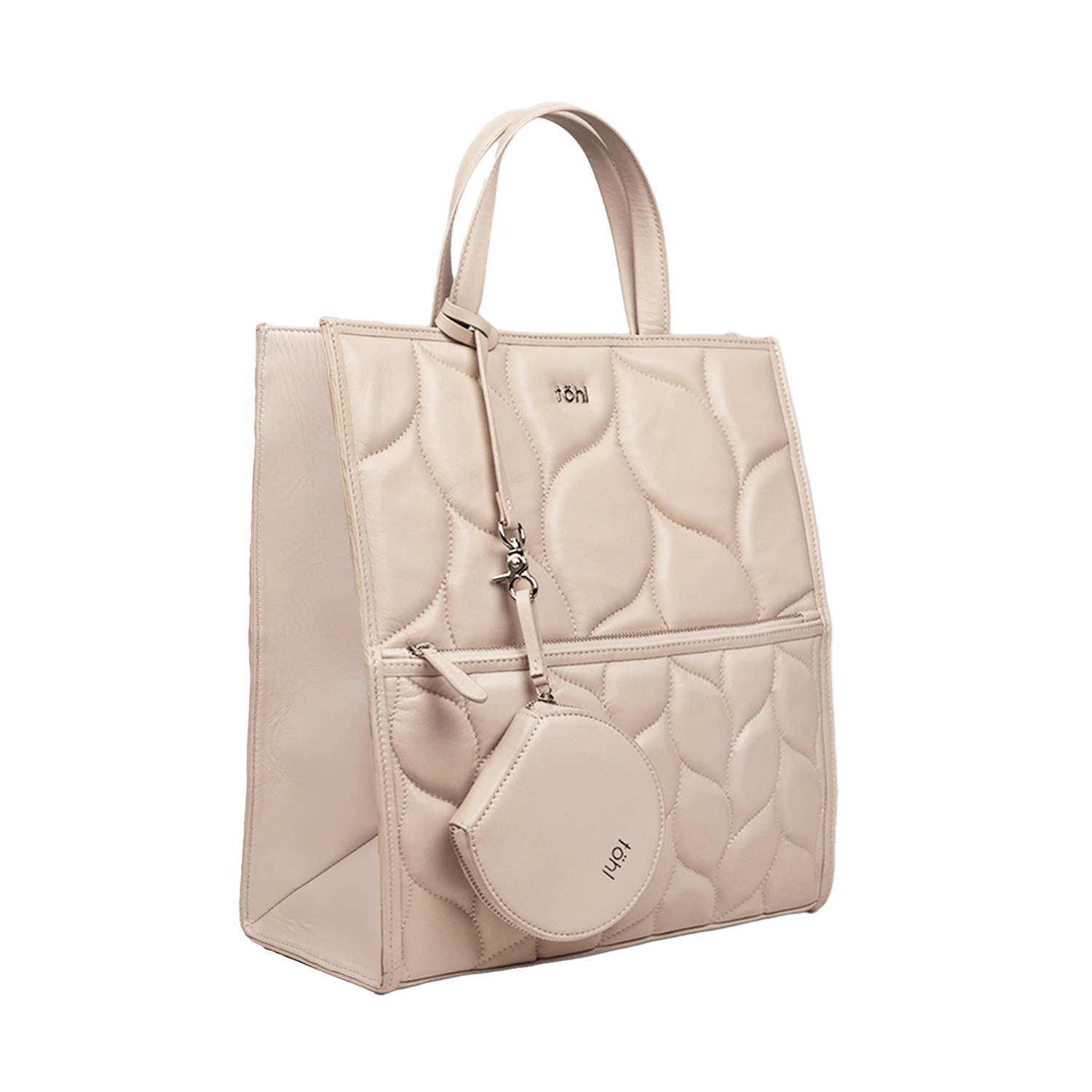 TESSA WOMEN'S TOTE BAG - POWDER PINK