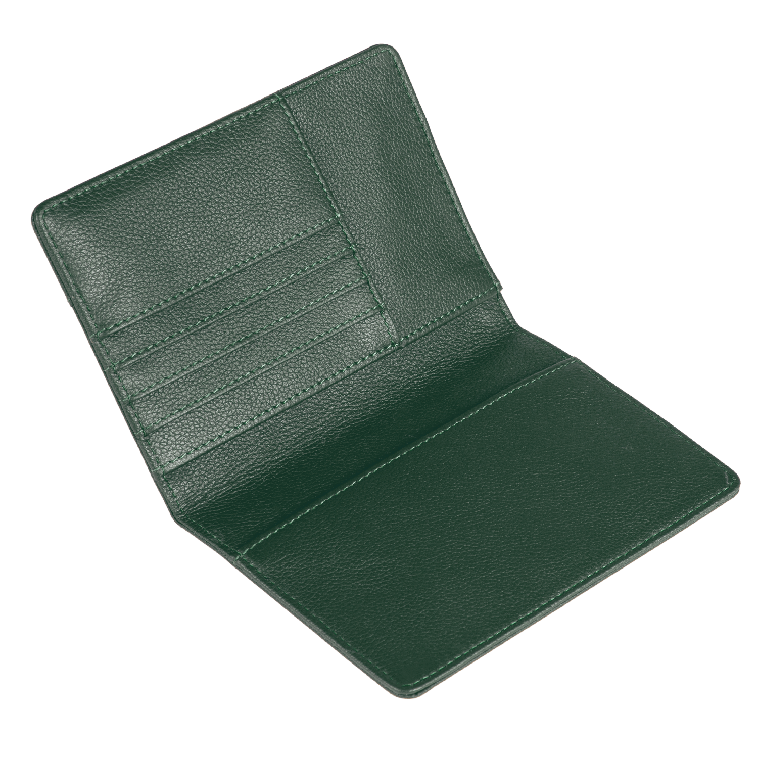 PASCAL MEN'S PASSPORT CASE - FOREST GREEN