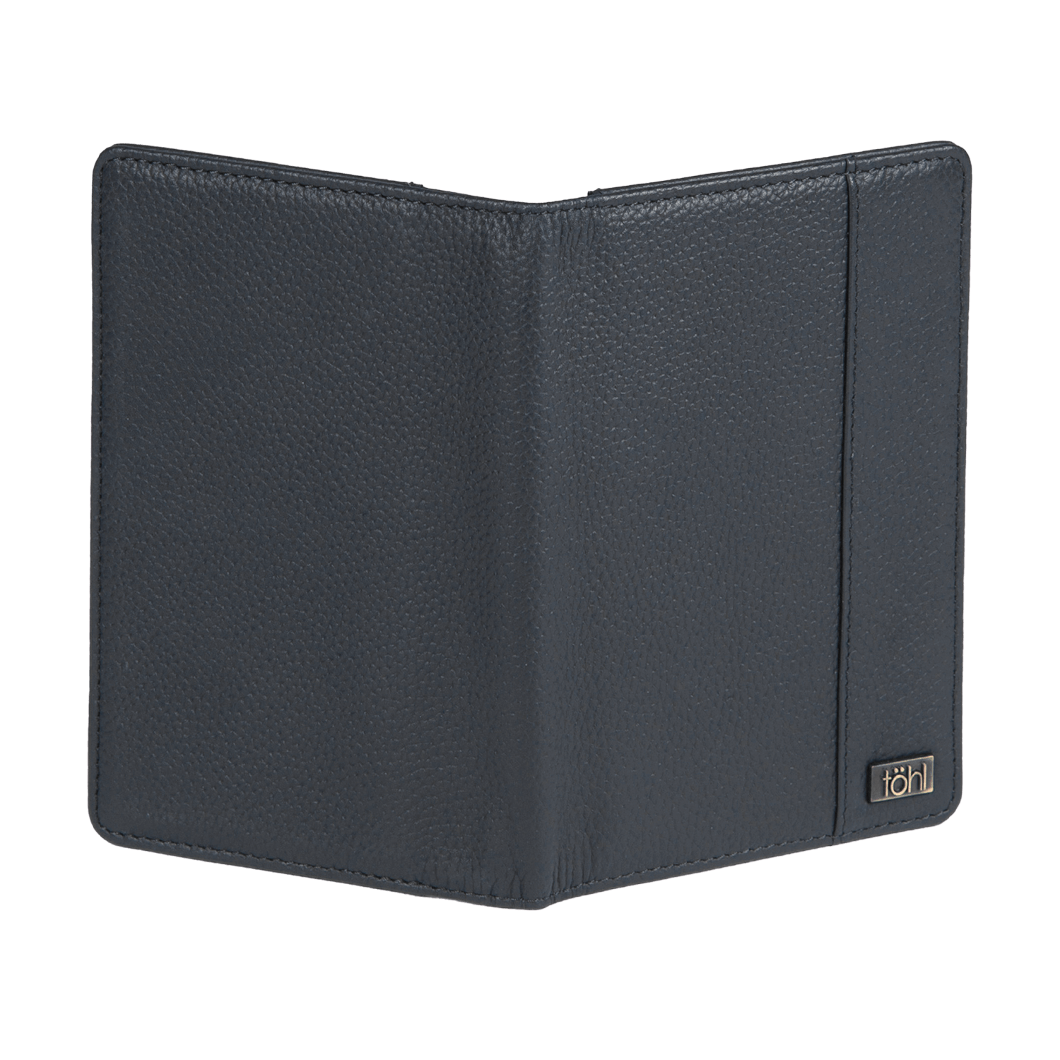 PASCAL MEN'S PASSPORT CASE - BLACK