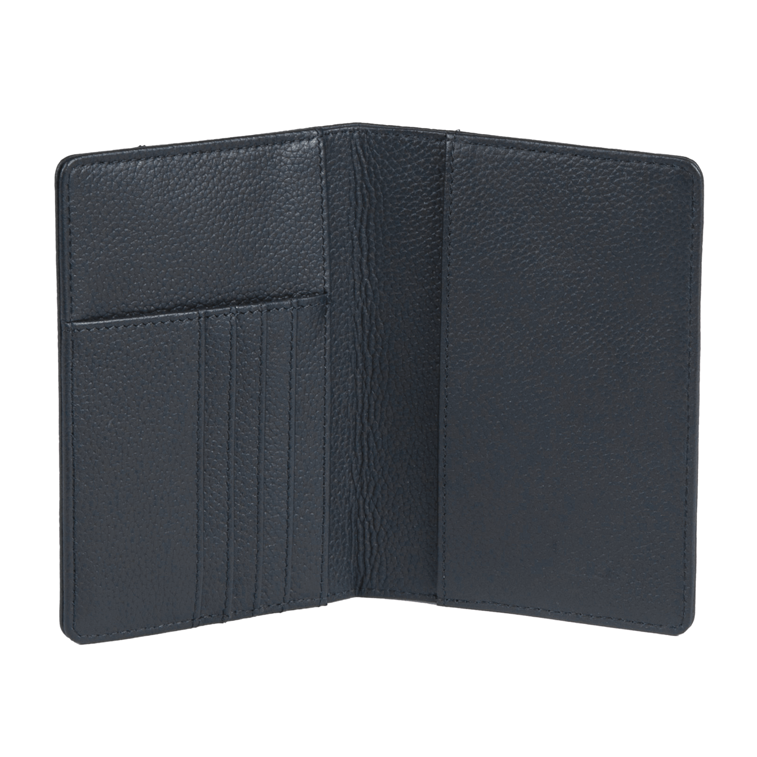 PASCAL MEN'S PASSPORT CASE - BLACK