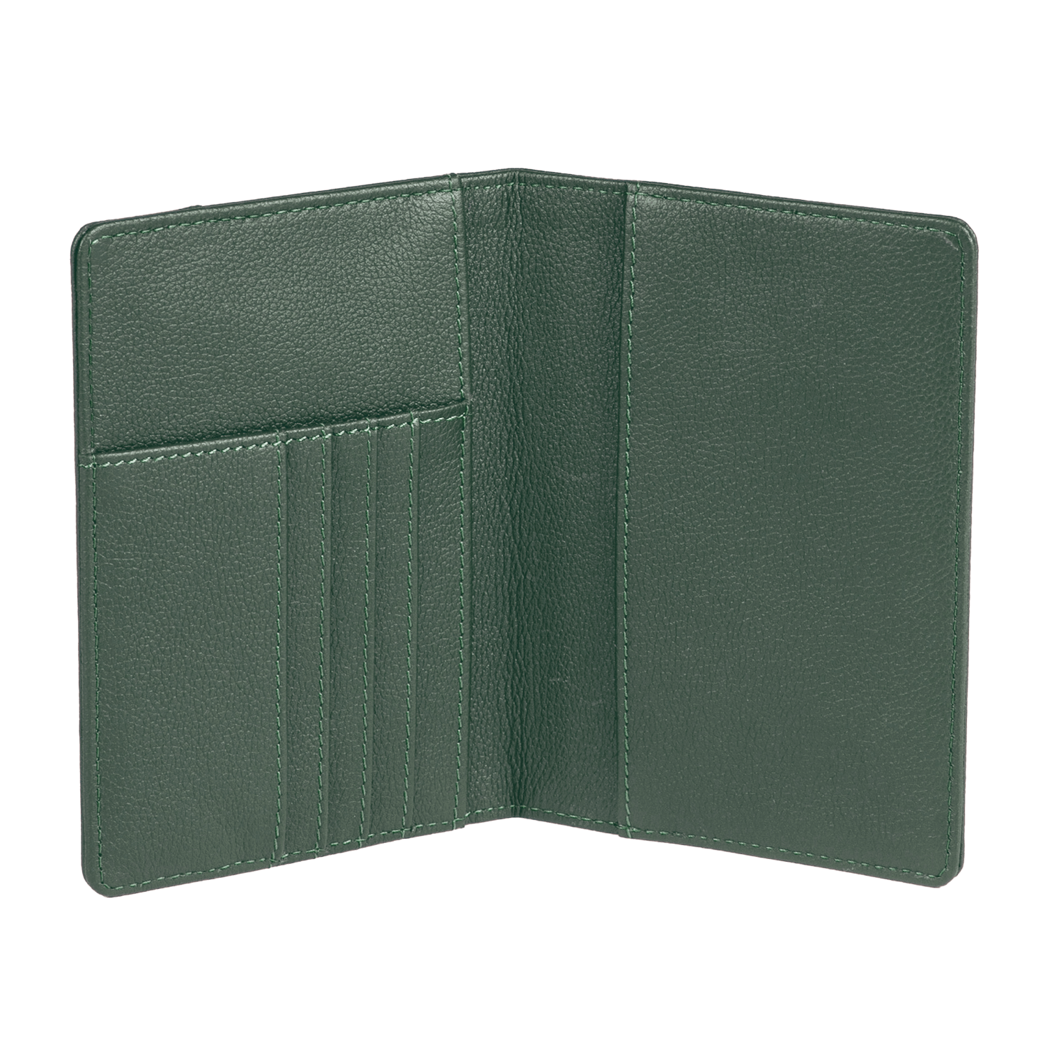 PASCAL MEN'S PASSPORT CASE - FOREST GREEN