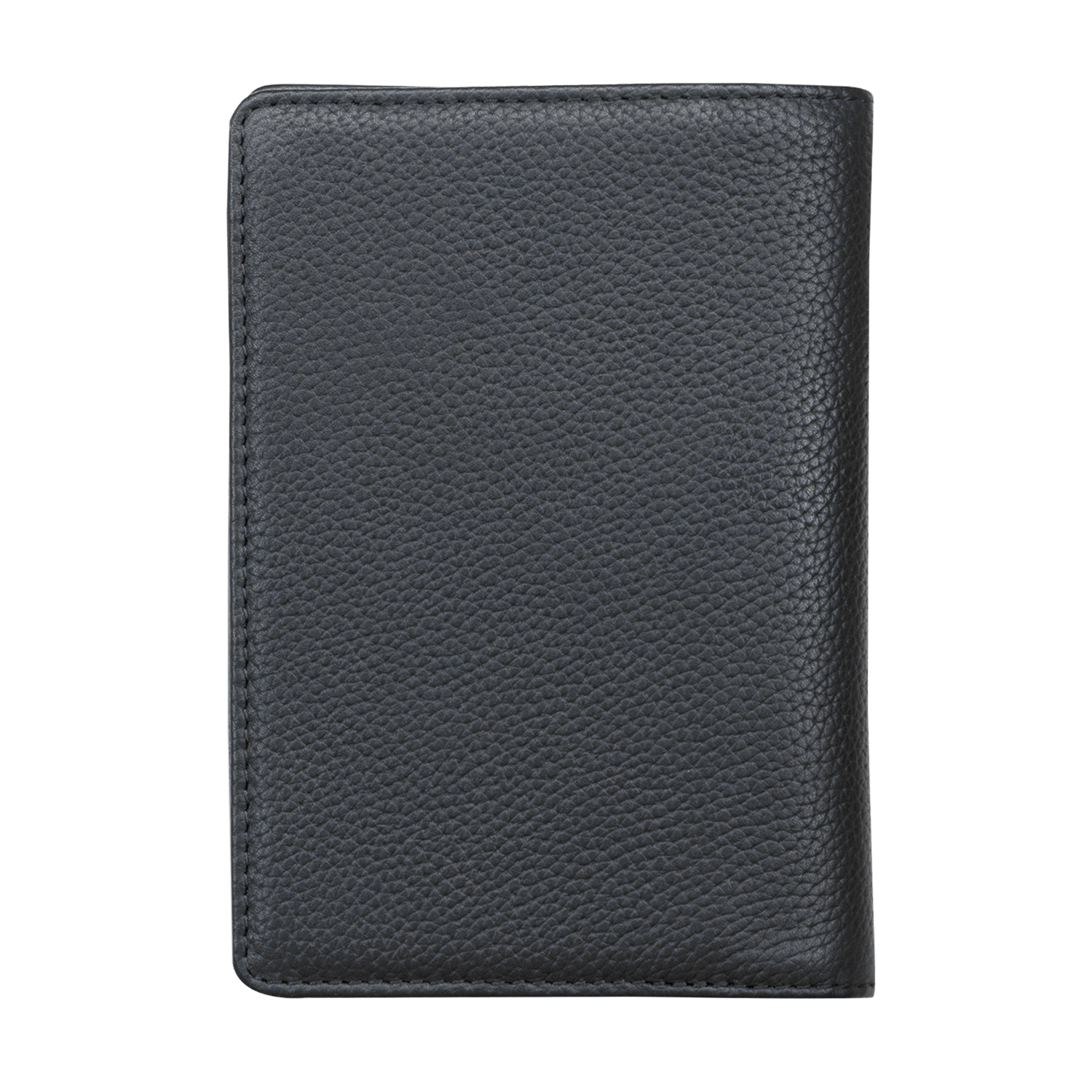 PASCAL MEN'S PASSPORT CASE - BLACK
