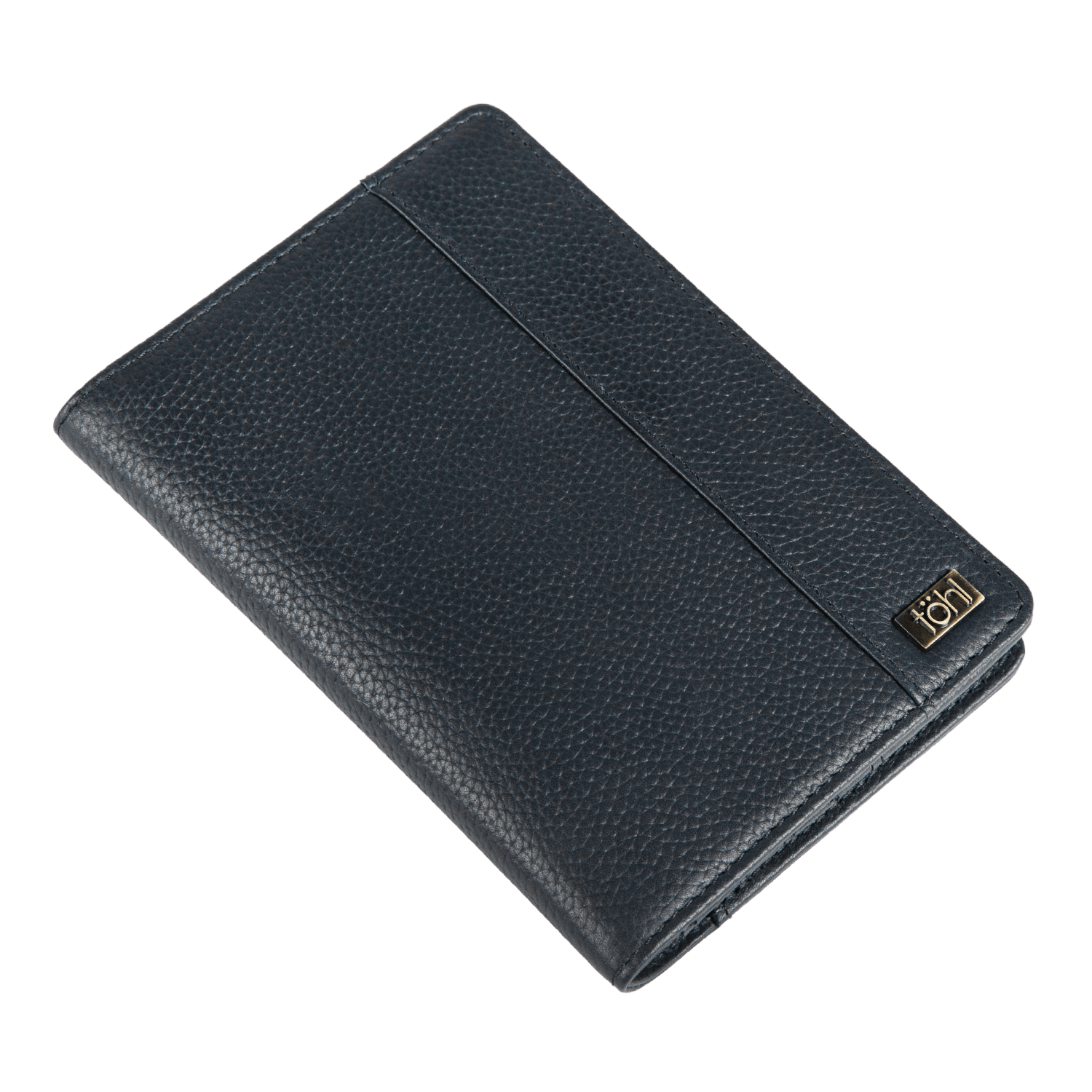 PASCAL MEN'S PASSPORT CASE - BLACK