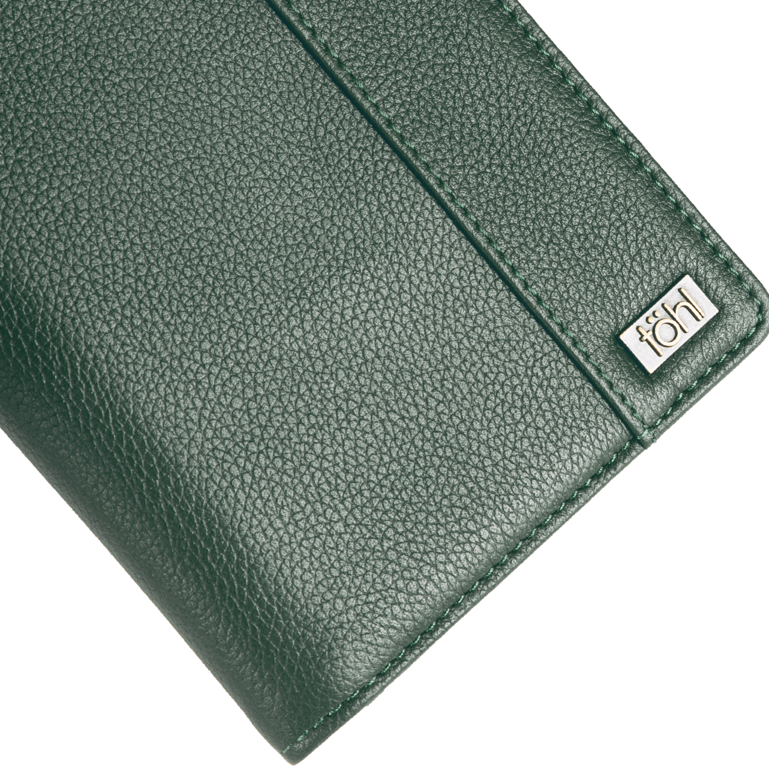 PASCAL MEN'S PASSPORT CASE - FOREST GREEN