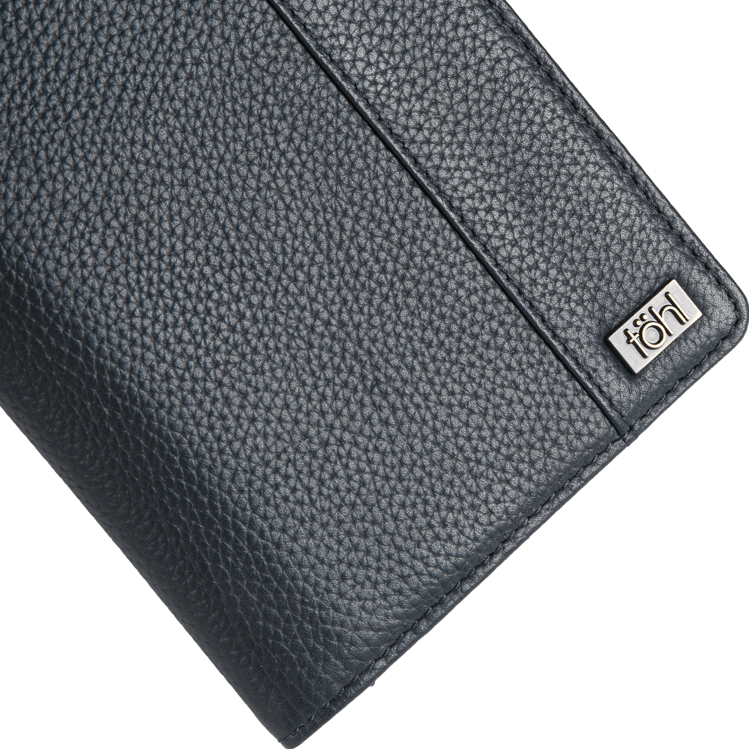 PASCAL MEN'S PASSPORT CASE - BLACK