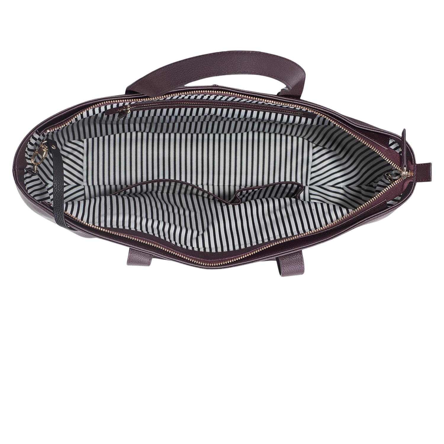 LUSH WOMEN'S TOTE BAG - PLUM