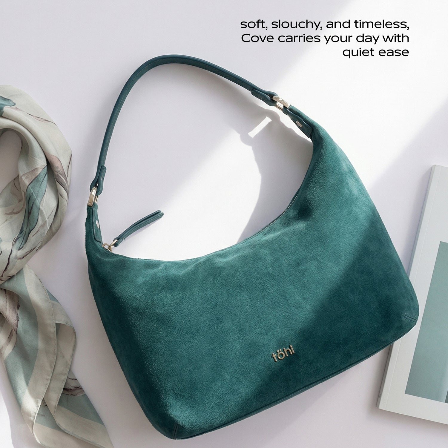 COVE WOMEN'S SHOULDER BAG - TEAL