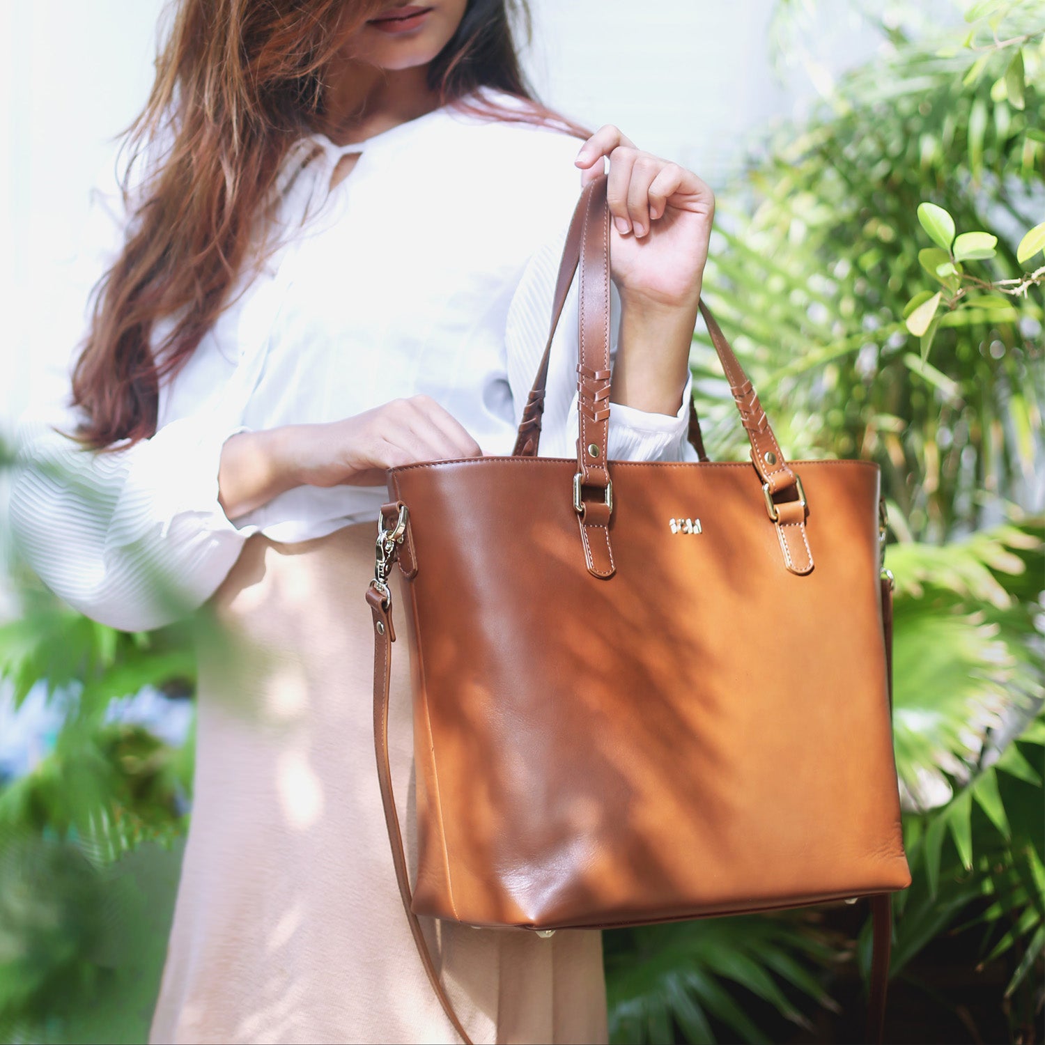 FABLE WOMEN'S TOTE BAG - VINTAGE TAN