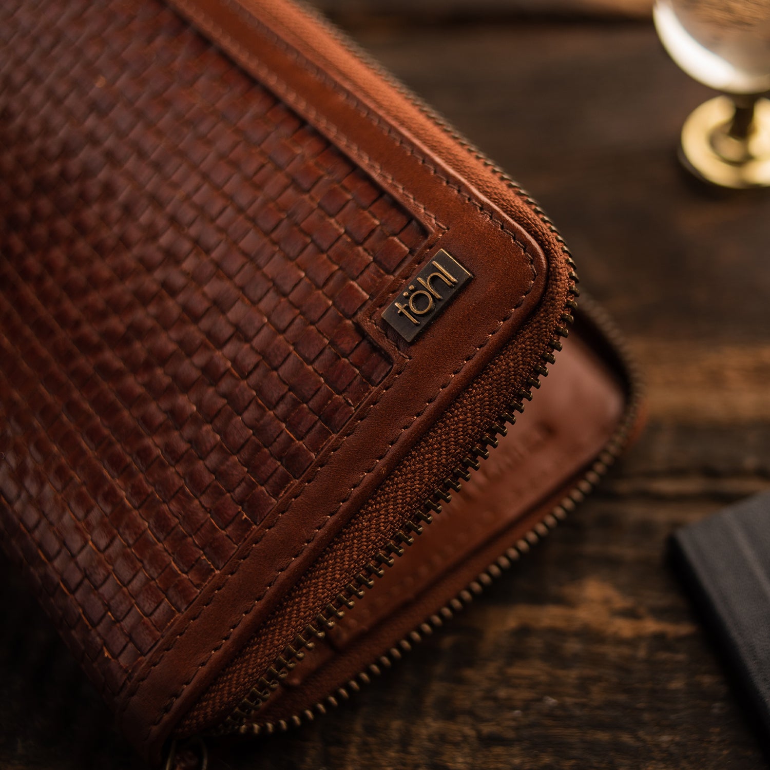 JOVIZ MEN'S TRAVEL WALLET - VINTAGE TAN