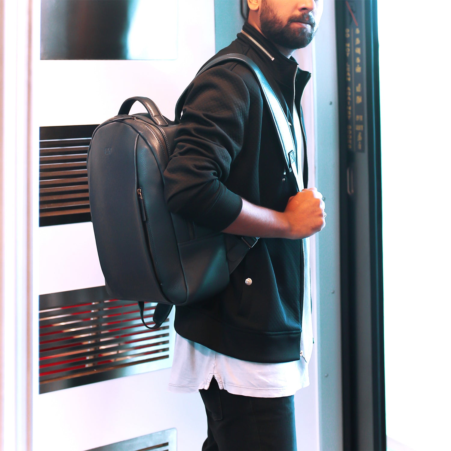 LUCA MEN'S BACKPACK - NAVY