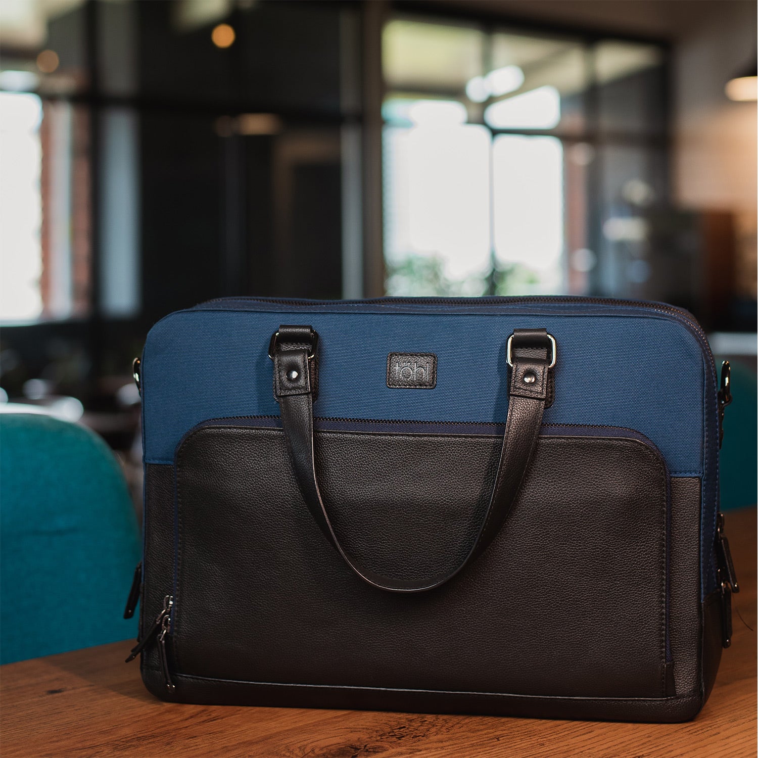 MAINE MEN'S WORKWEAR LAPTOP BAG - BLUE