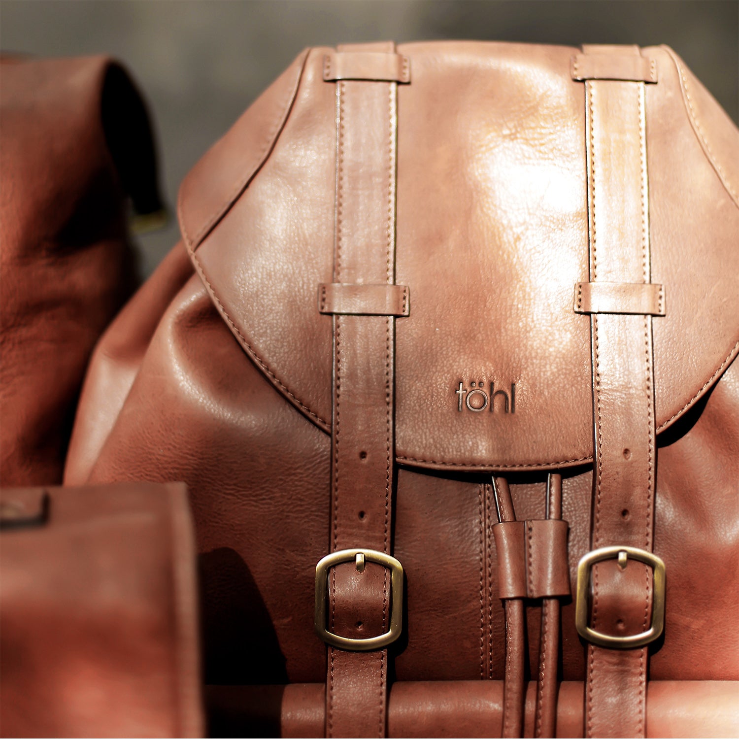 MARCO MEN'S BACKPACK - VINTAGE TAN