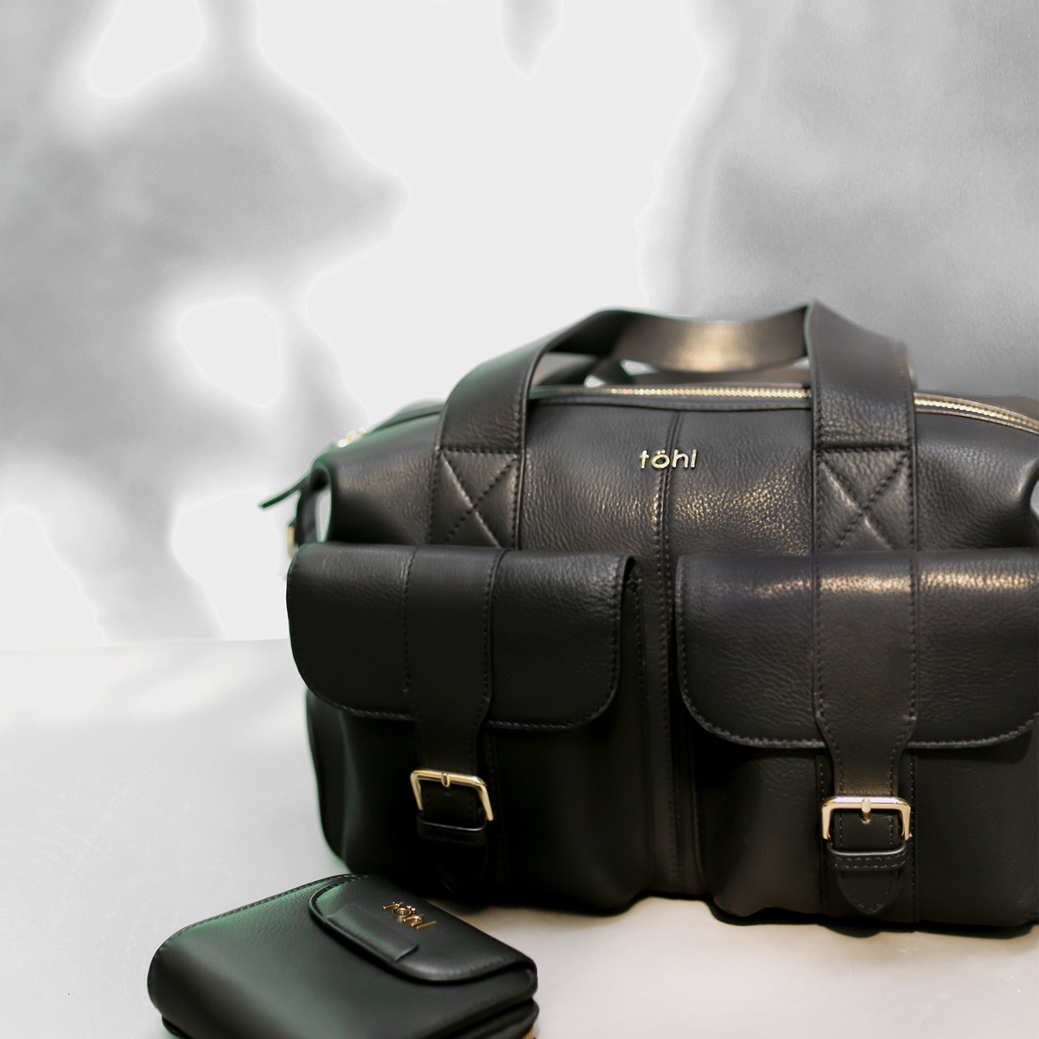 PEPYS WOMEN'S HANDBAG - CHARCOAL BLACK