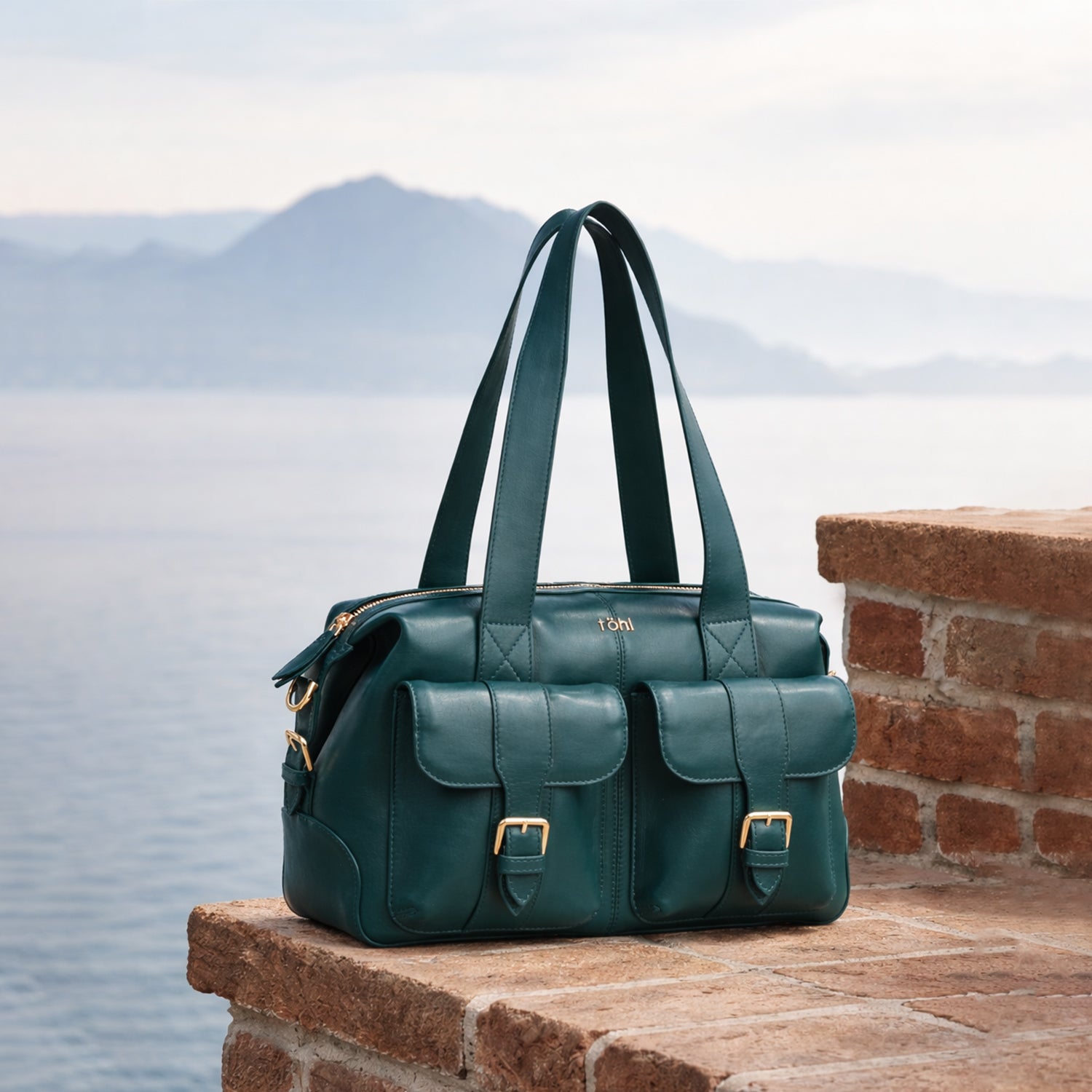 PEPYS WOMEN'S SHOULDER BAG - TEAL