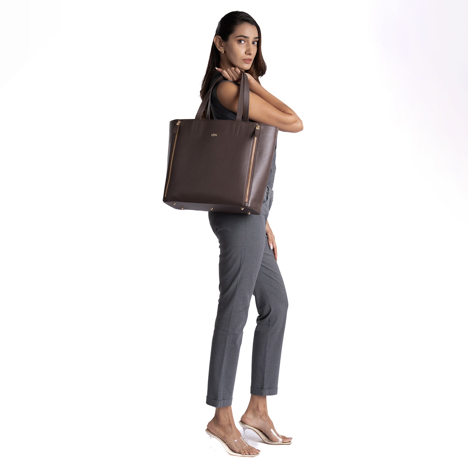 RIVINGTON WOMEN'S TOTE BAG - COFFEE