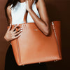 RIVINGTON WOMEN'S TOTE BAG - COGNAC