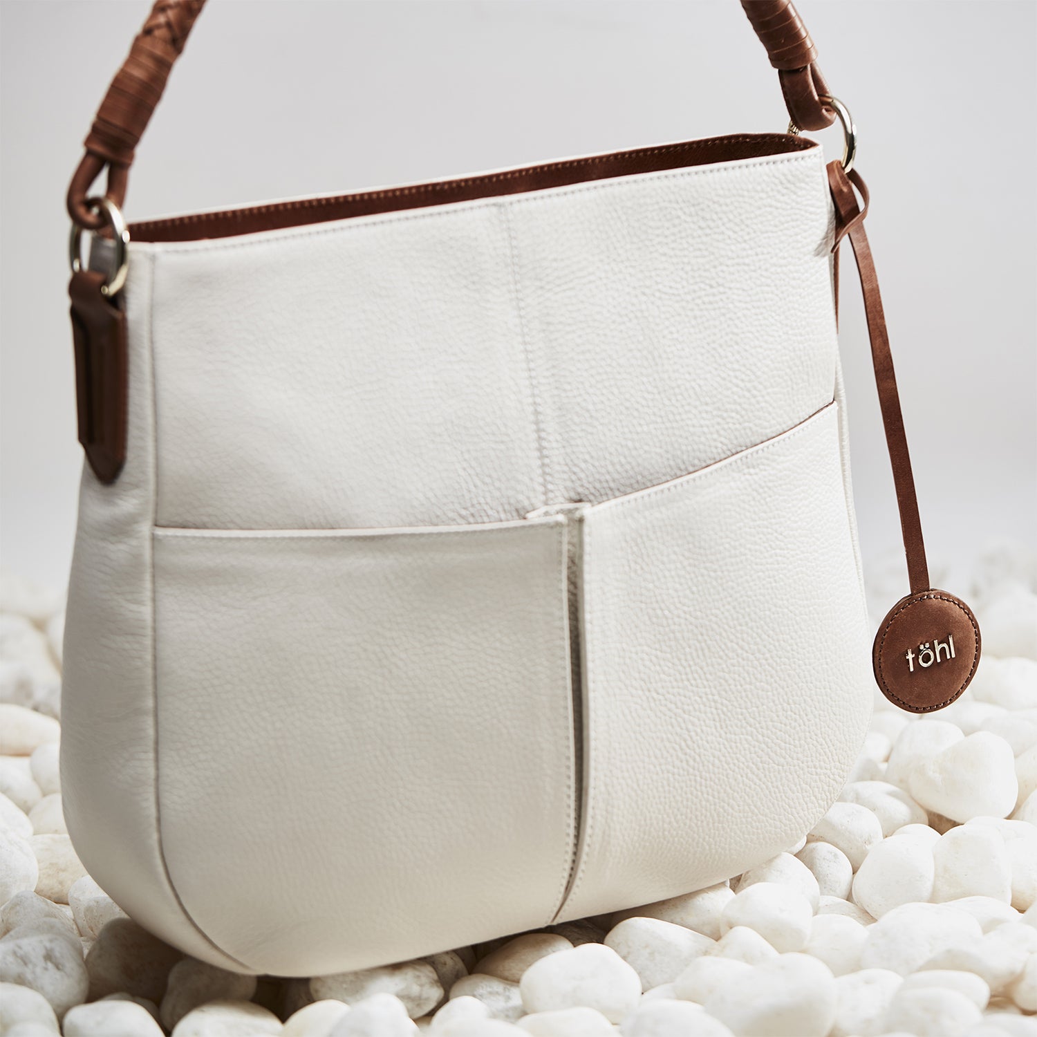 SUTTON WOMEN'S SHOULDER BAG - WHITE