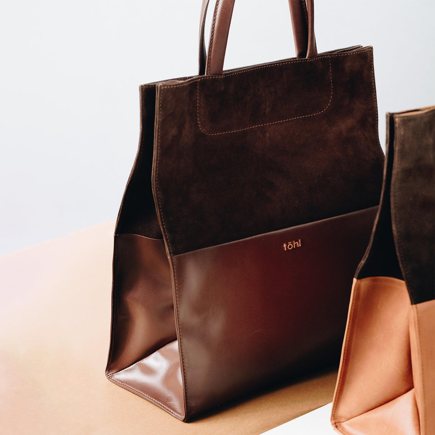 TERRY WOMEN'S TOTE BAG - CHOCO