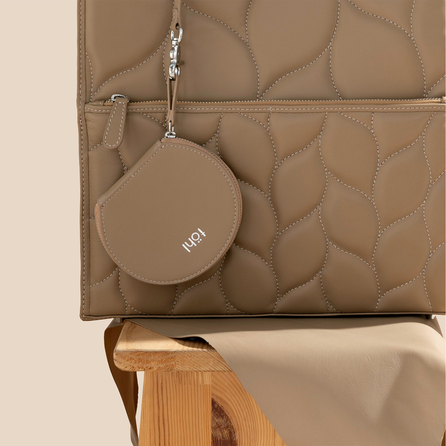 TESSA WOMEN'S TOTE BAG - NUDE