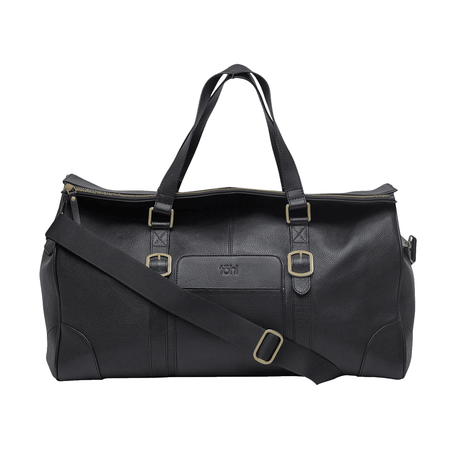 PONTE MEN'S DUFFLE BAG - CHARCOAL BLACK