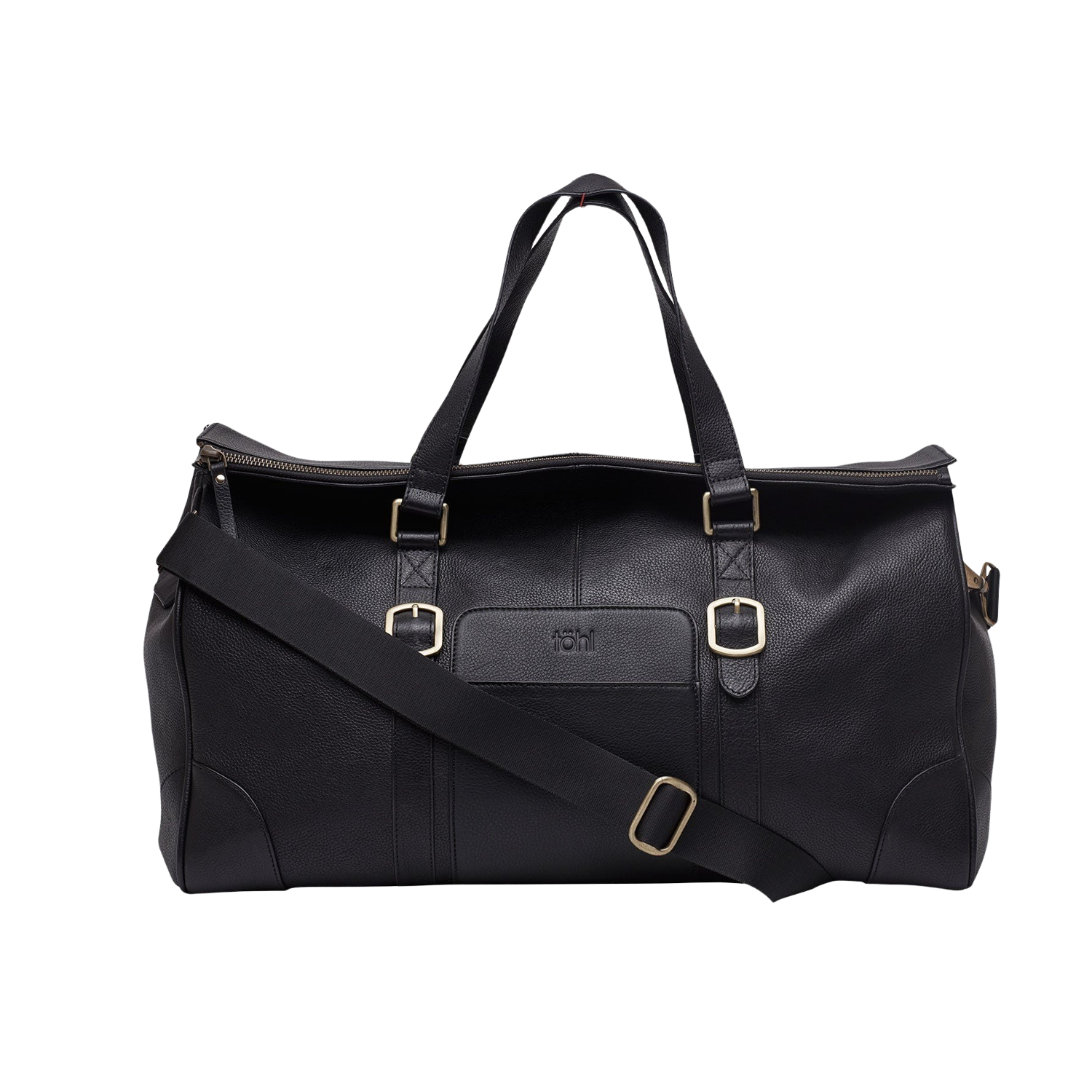 PONTE MEN'S DUFFLE BAG - CHARCOAL BLACK