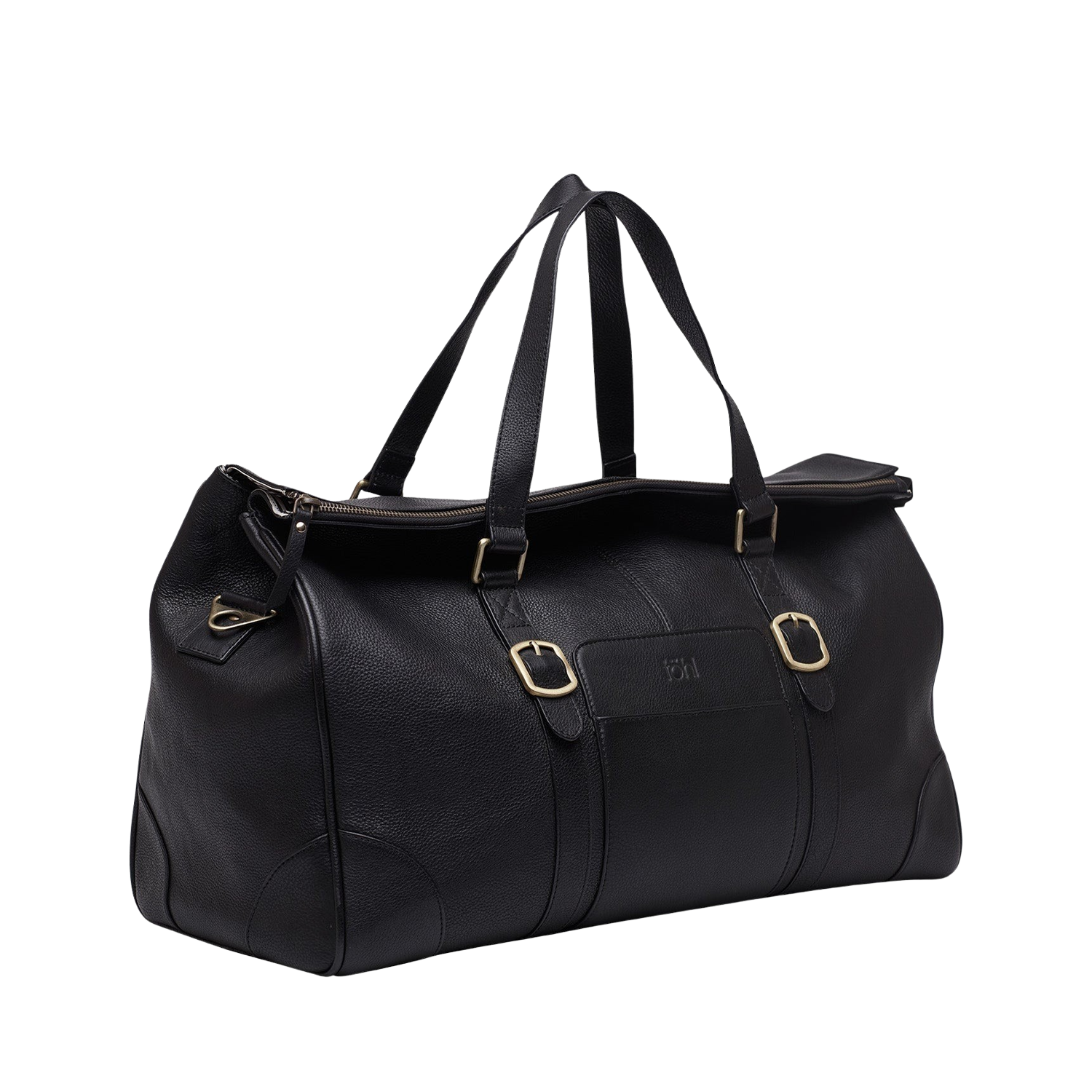 PONTE MEN'S DUFFLE BAG - CHARCOAL BLACK