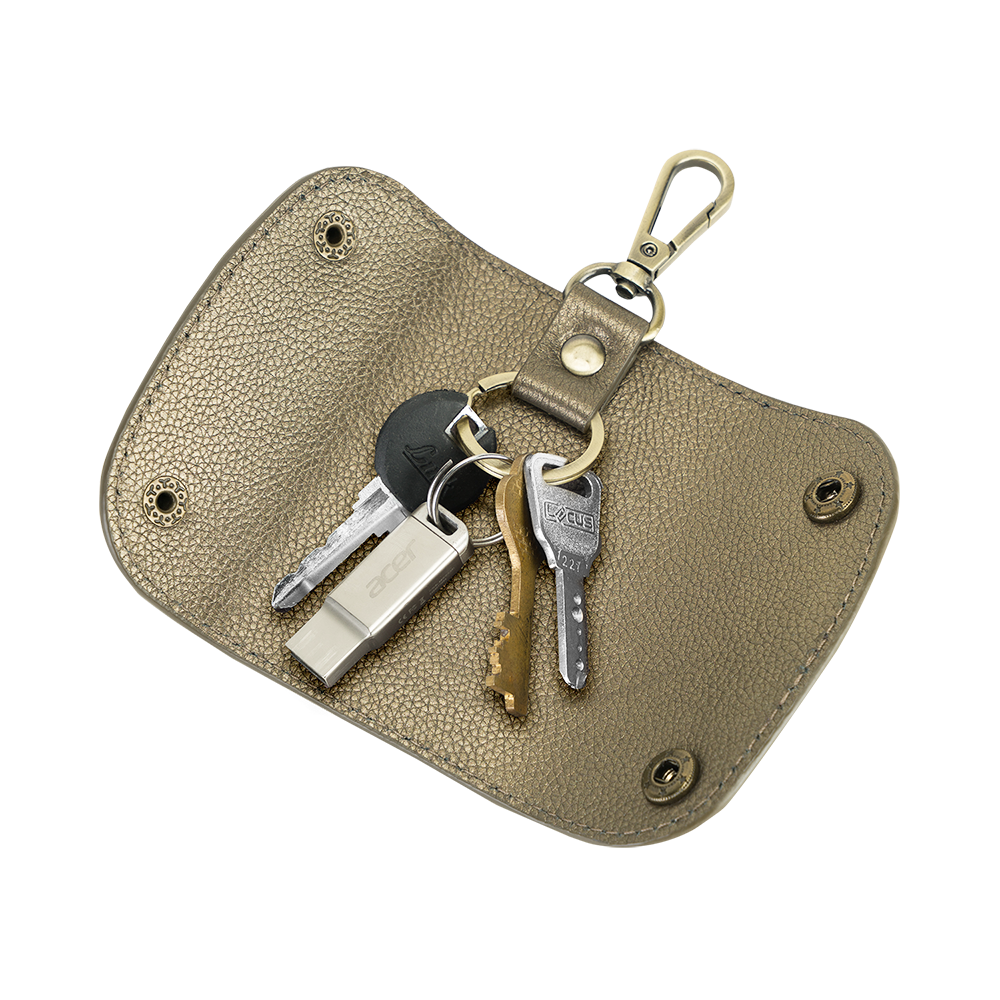 LUTON KEY HOLDER - METALLIC COPPER