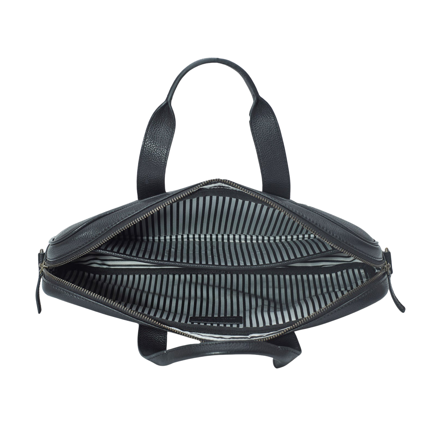 VETTORE MEN'S LAPTOP BAG - CHARCOAL BLACK