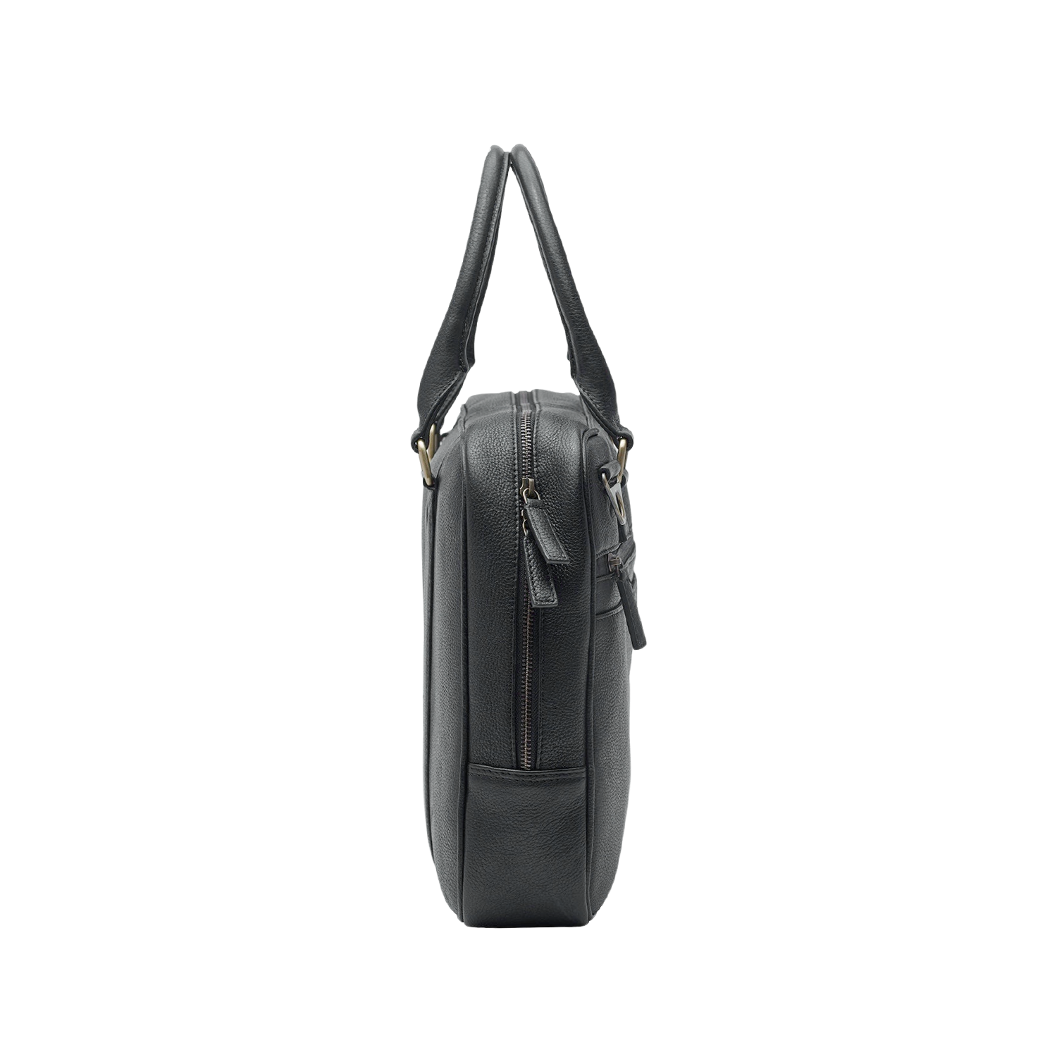 SANTI MEN'S LAPTOP BAG - CHARCOAL BLACK