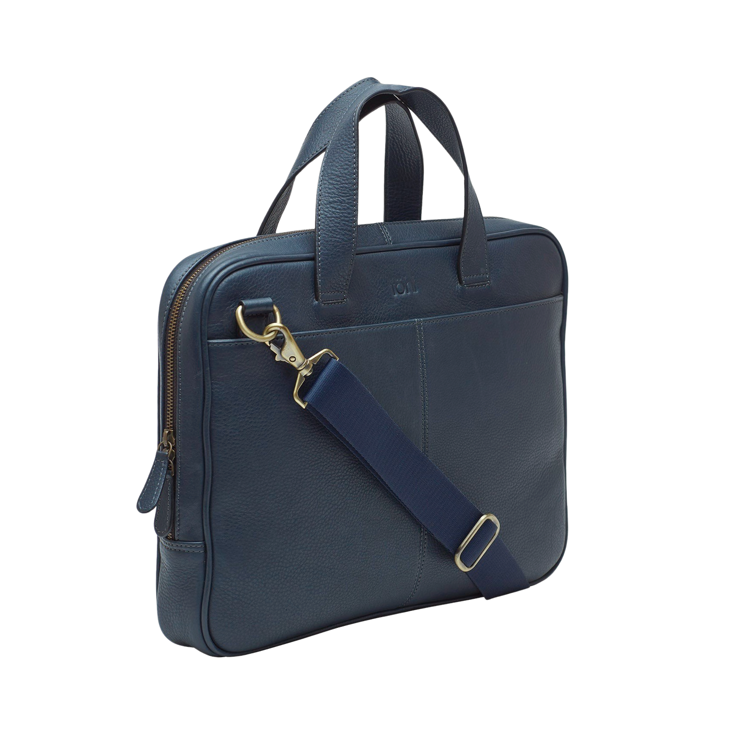 BONAZZI MEN'S LAPTOP BAG - NAVY