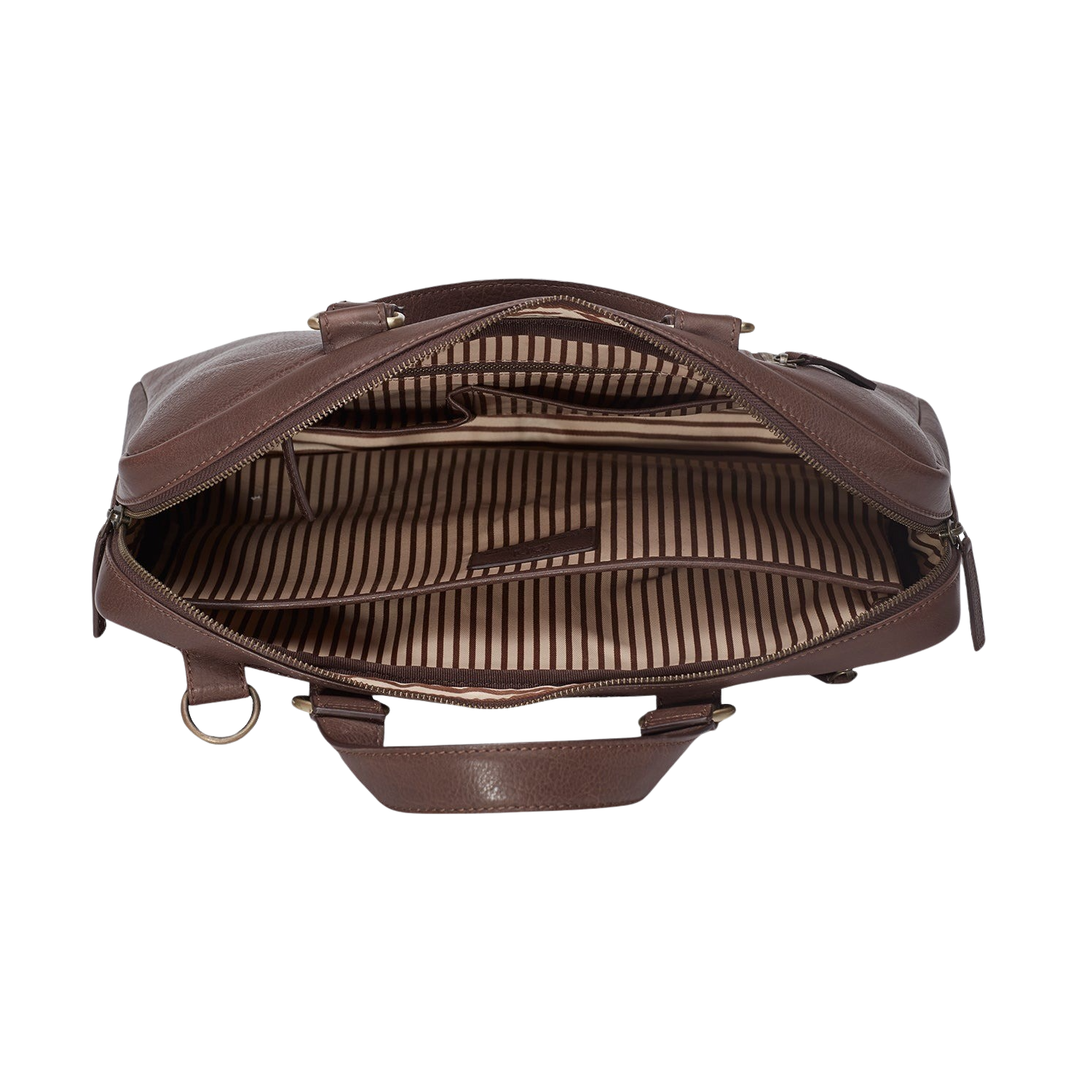 SIMONE MEN'S LAPTOP BAG - MUD