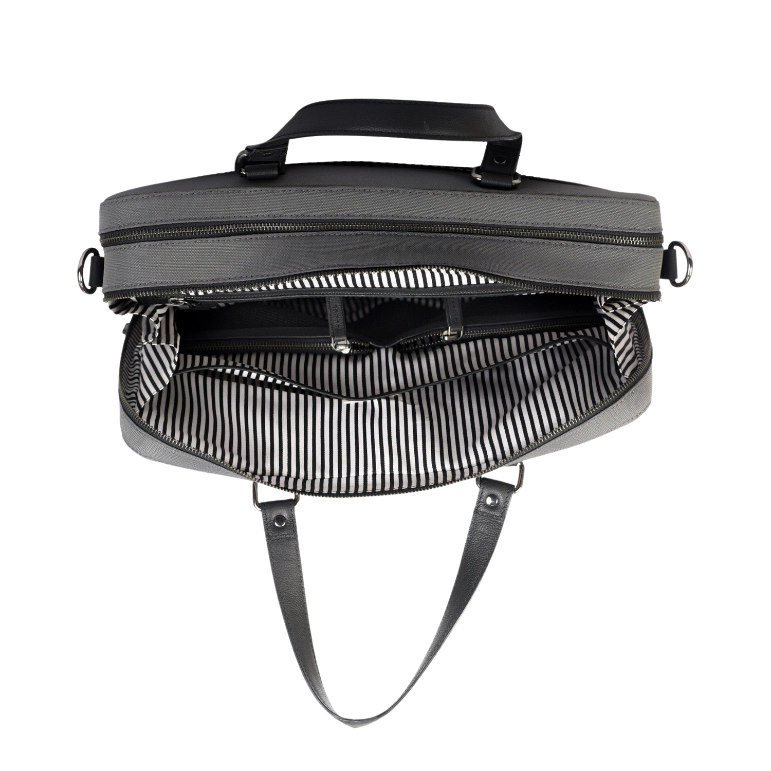 मेन पुरुषों का वर्कवियर लैपटॉप बैग - ग्रे