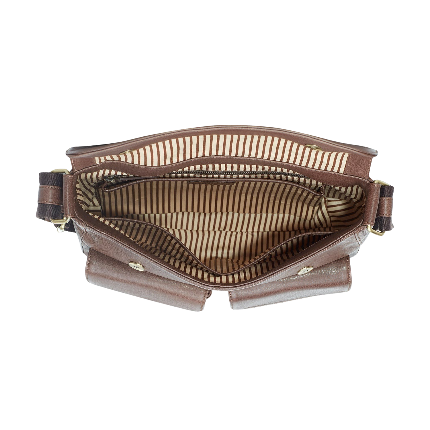 PASSO MEN'S CROSSBODY & MESSENGER BAG - MUD