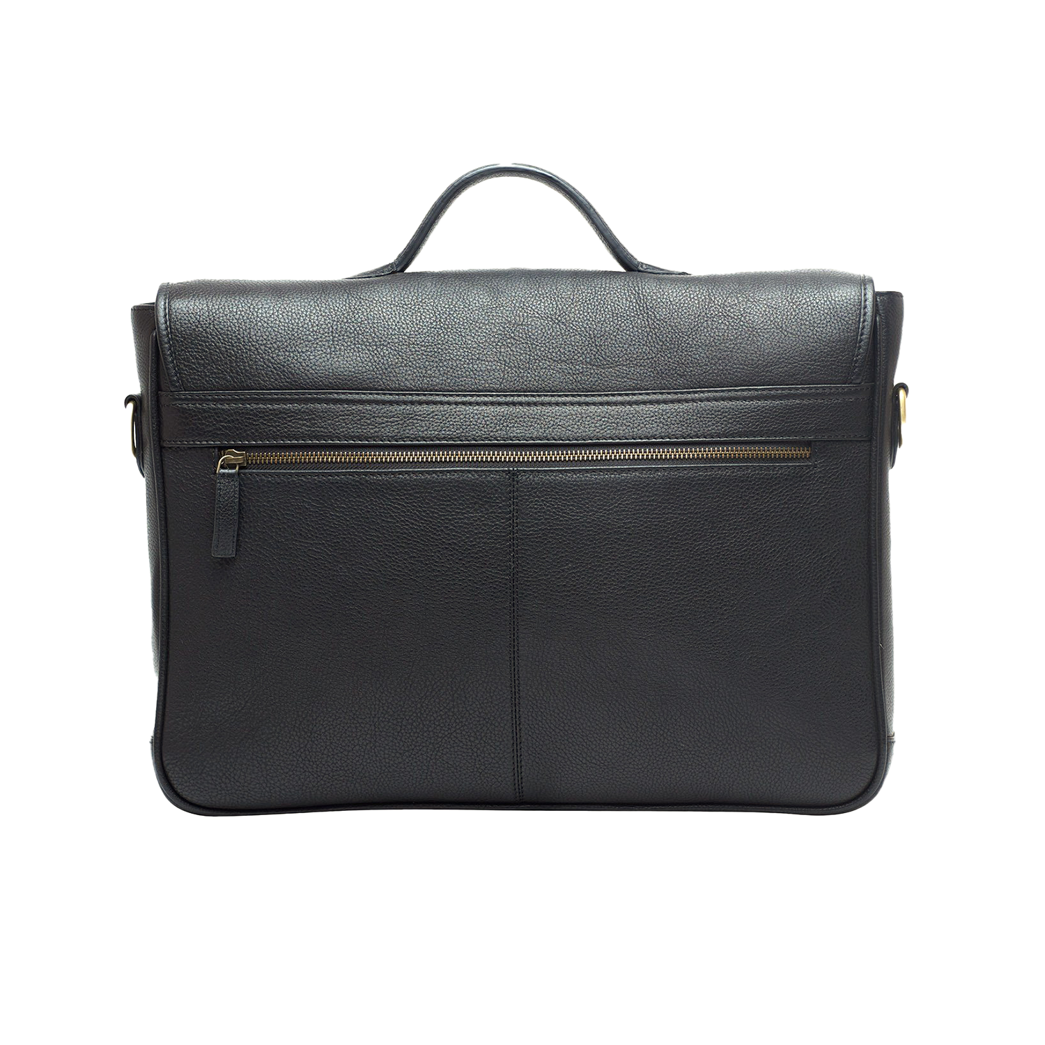 VARONA MEN'S VALISE & SATCHEL - CHARCOAL BLACK