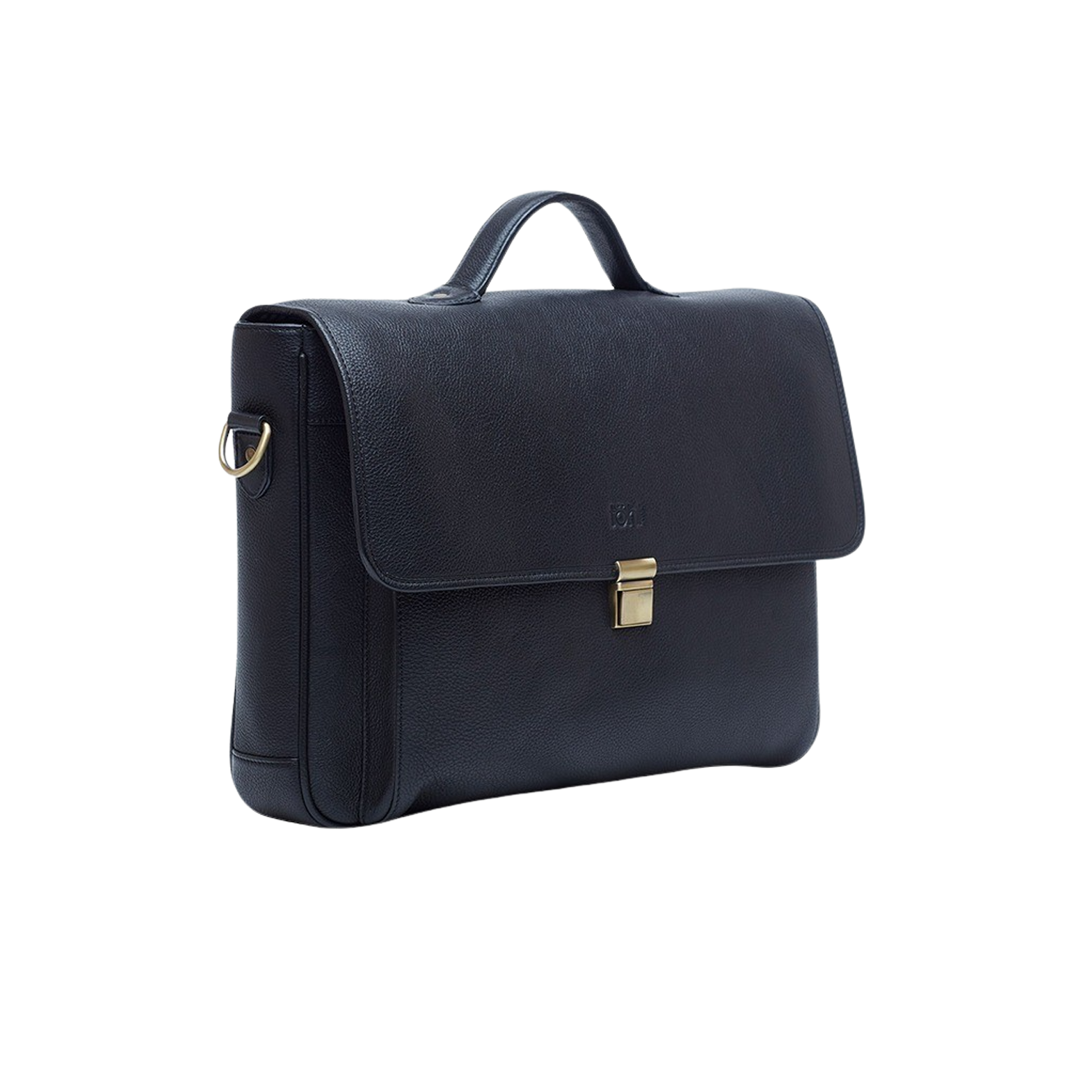 VARONA MEN'S VALISE & SATCHEL - CHARCOAL BLACK