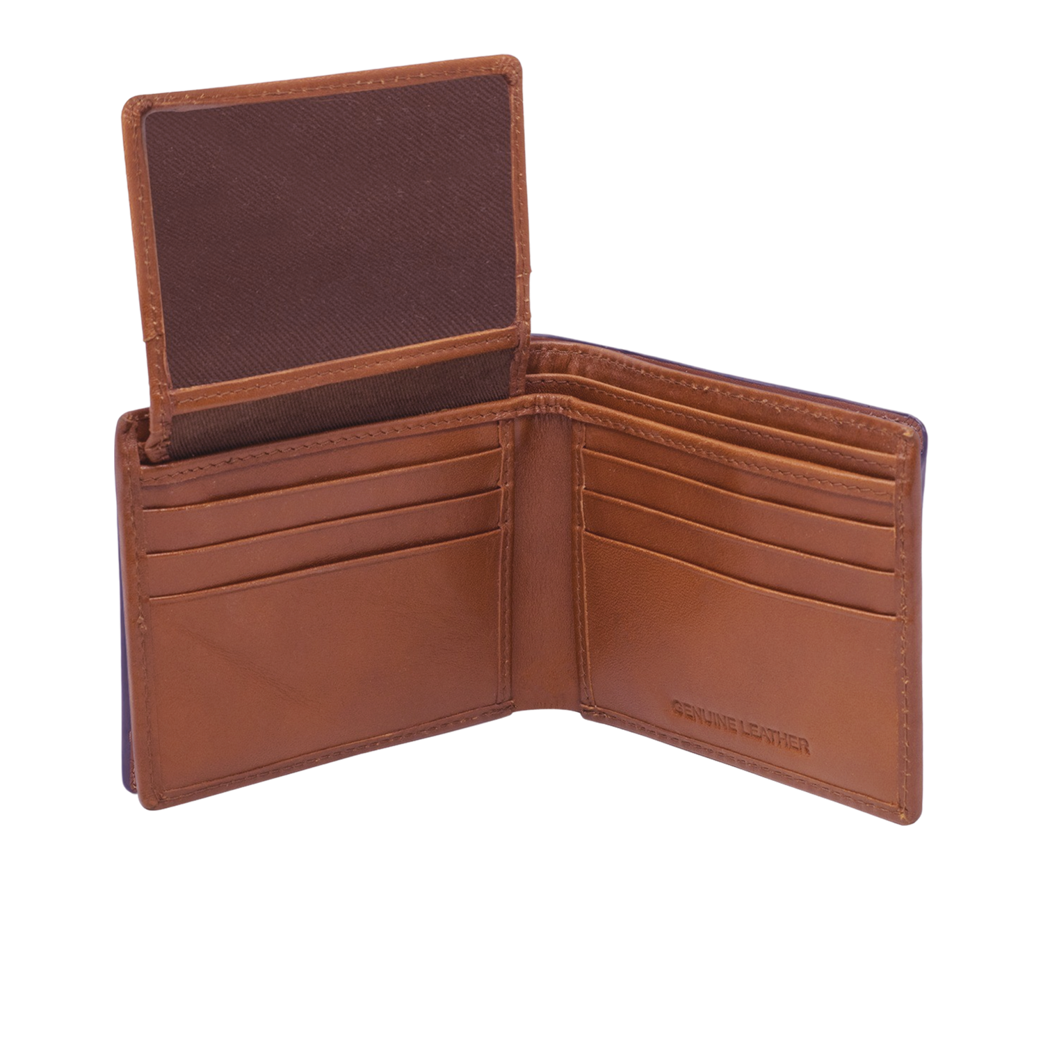 BRIDGE MEN'S PASSCASE WALLET - VINTAGE TAN