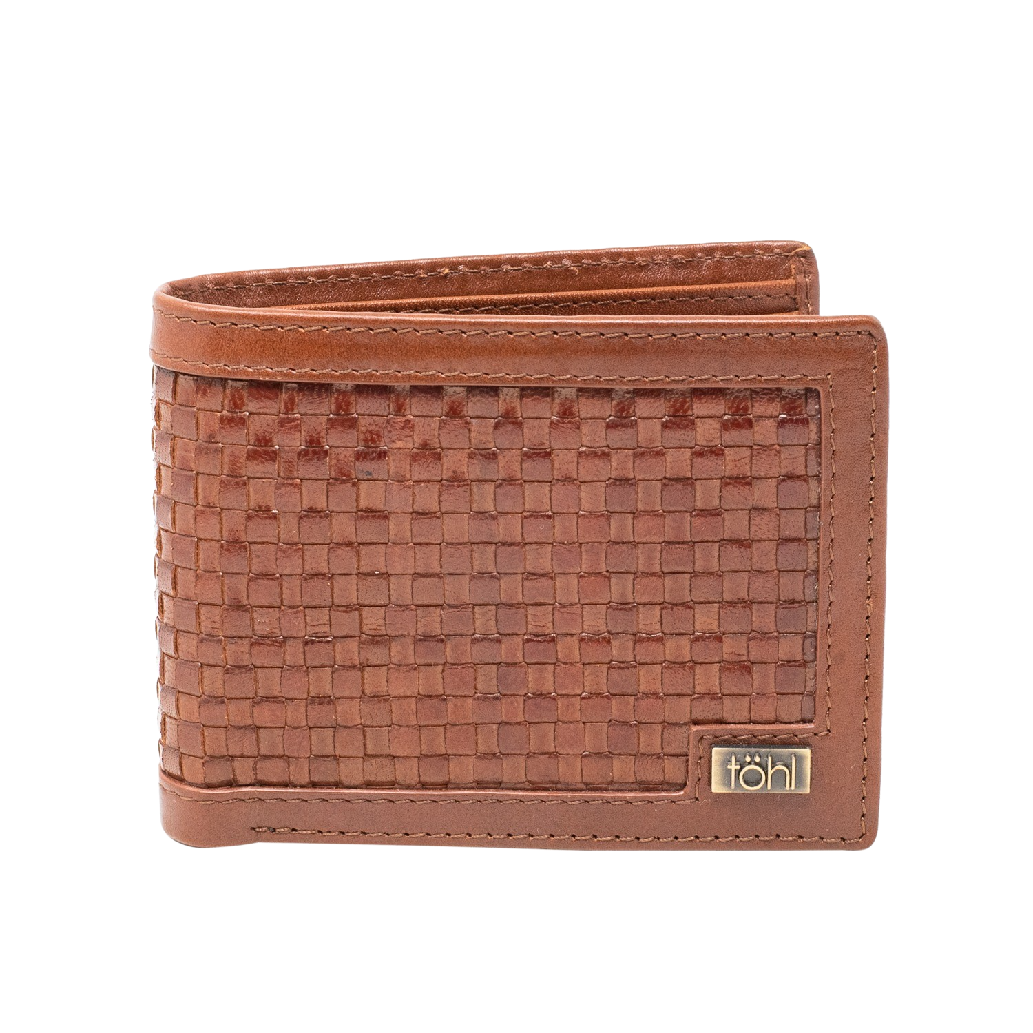 BRIDGE MEN'S PASSCASE WALLET - VINTAGE TAN