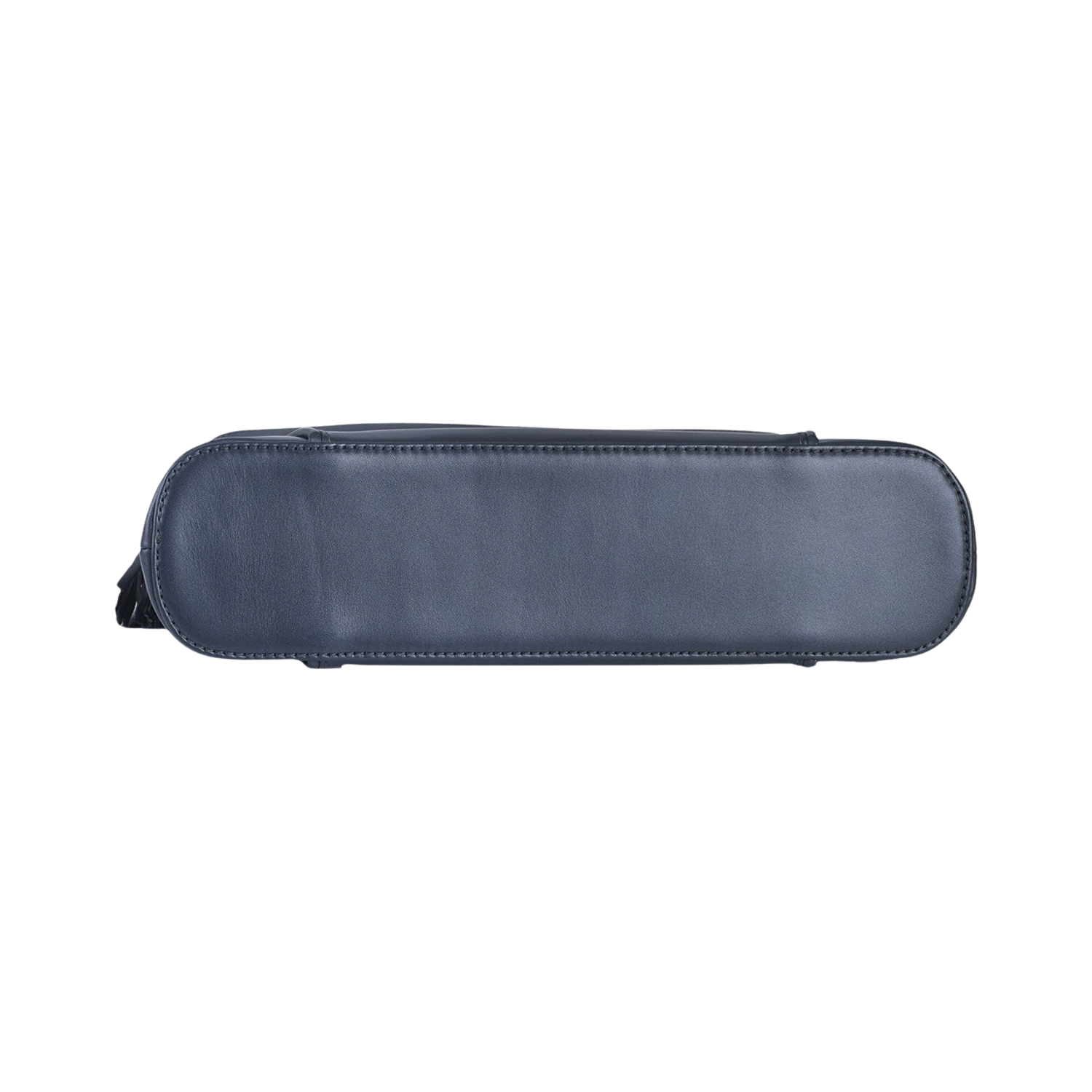 TARA WOMEN'S TASSELED CLUTCH - METALLIC CARBON