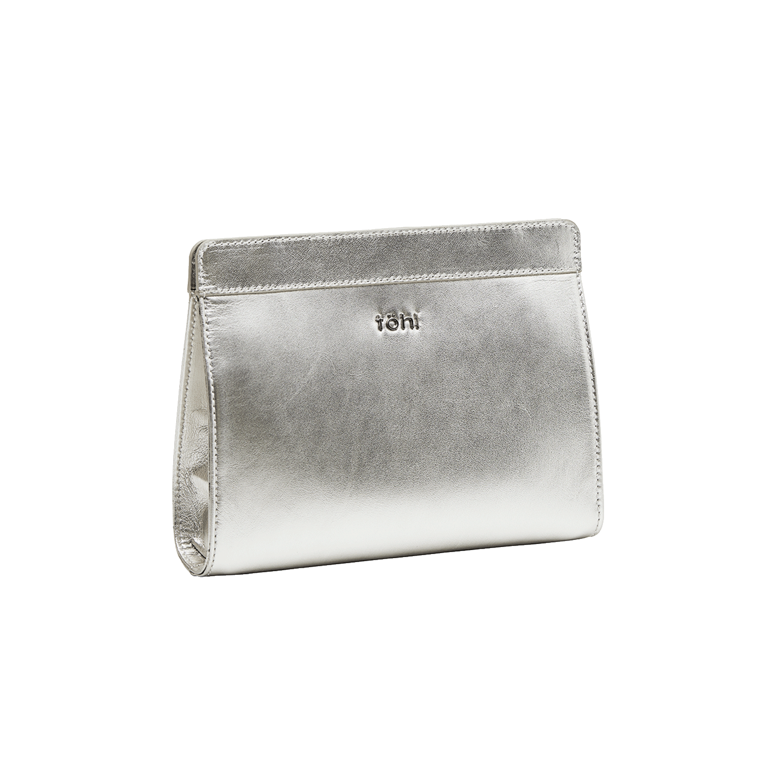 CHARLTON WOMEN'S GRIP CLUTCH - SILVER