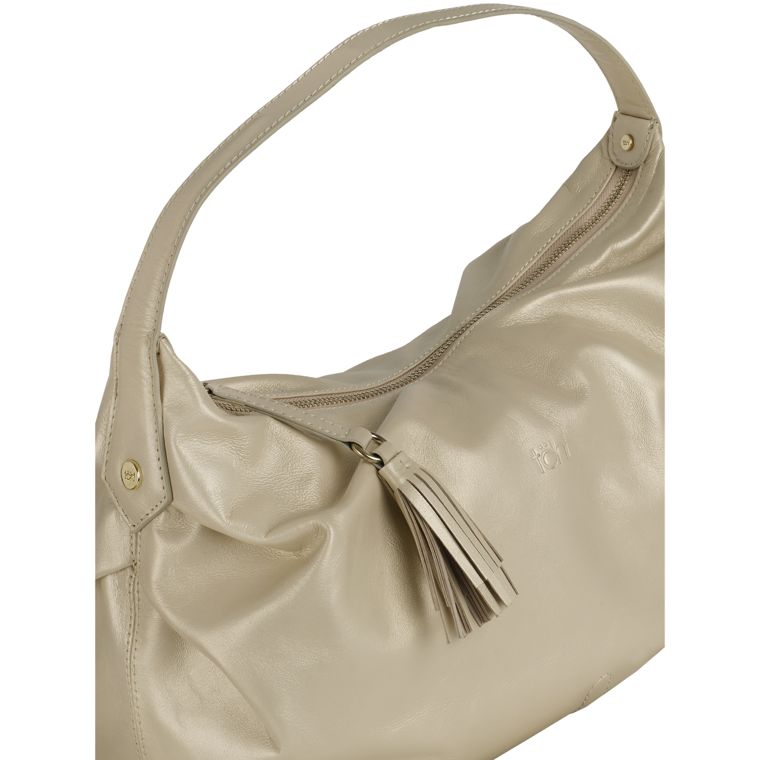 TINSLEY WOMEN'S SHOULDER BAGUETTE - CHAMPAGNE PEARL