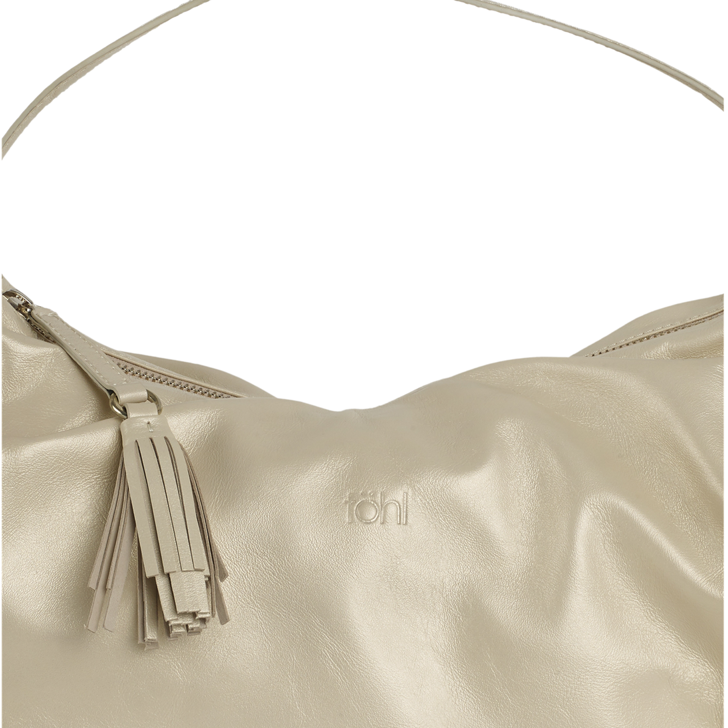 TINSLEY WOMEN'S SHOULDER BAGUETTE - CHAMPAGNE PEARL