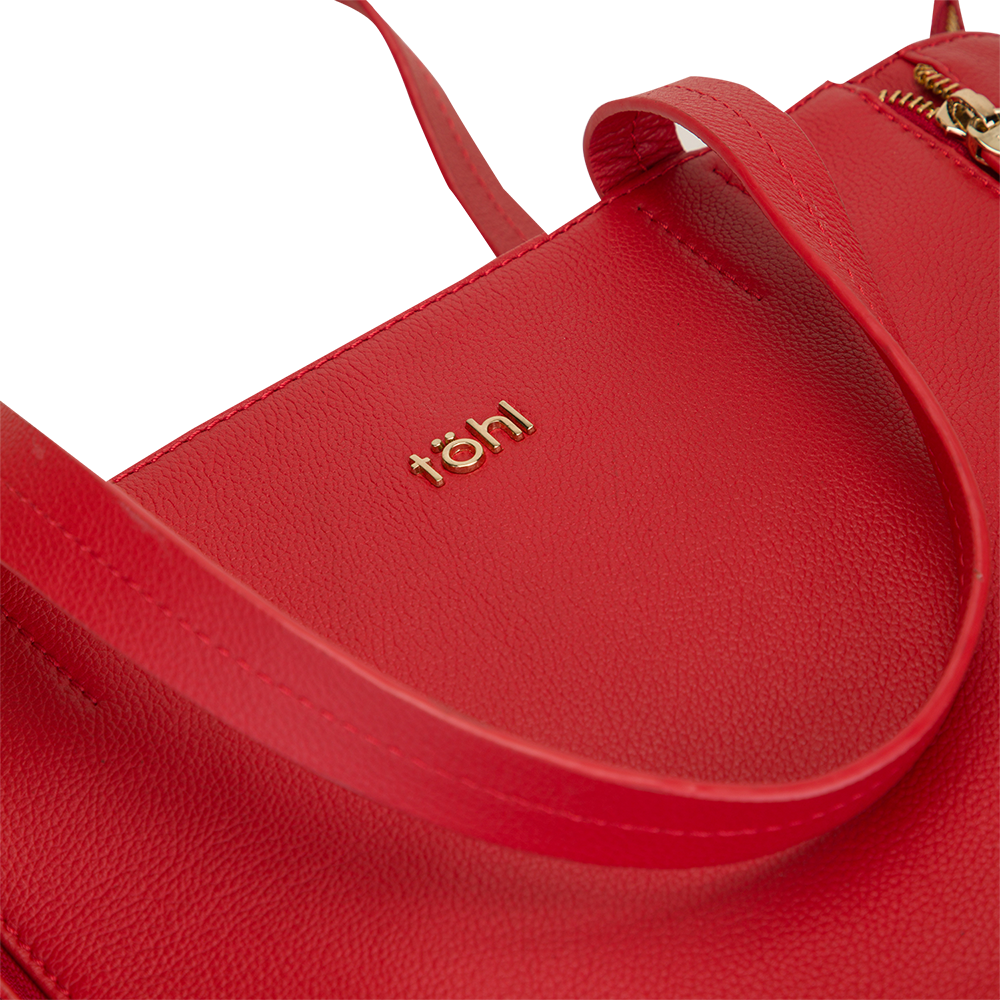VARICK WOMEN'S TOTE BAG - SPICE RED