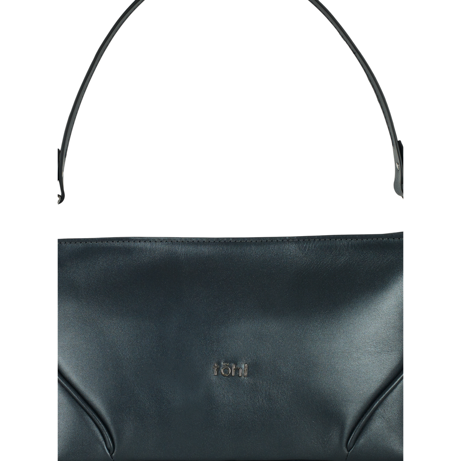 NICOLE WOMEN'S SHOULDER BAGUETTE - METALLIC CARBON