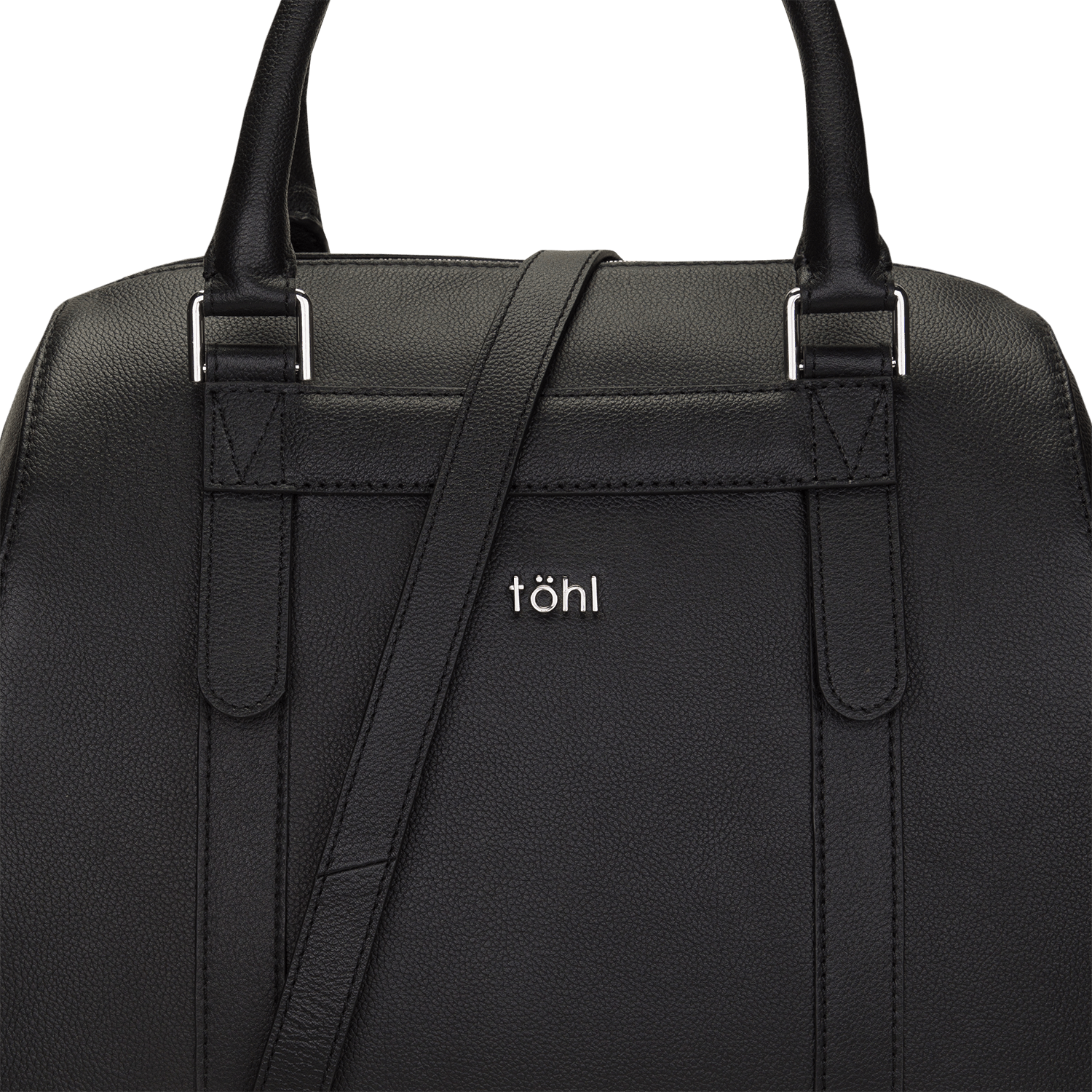 NASSAU WOMEN'S HANDBAG - CHARCOAL BLACK