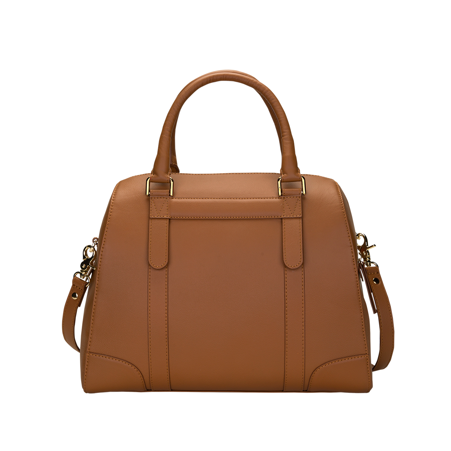 NASSAU WOMEN'S HANDBAG - COGNAC