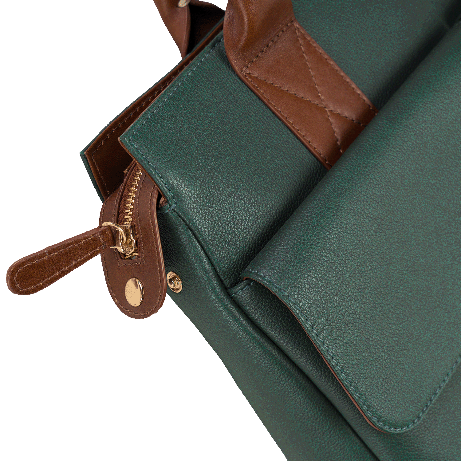 GALWAY WOMEN'S VALISE & SATCHEL - FOREST GREEN