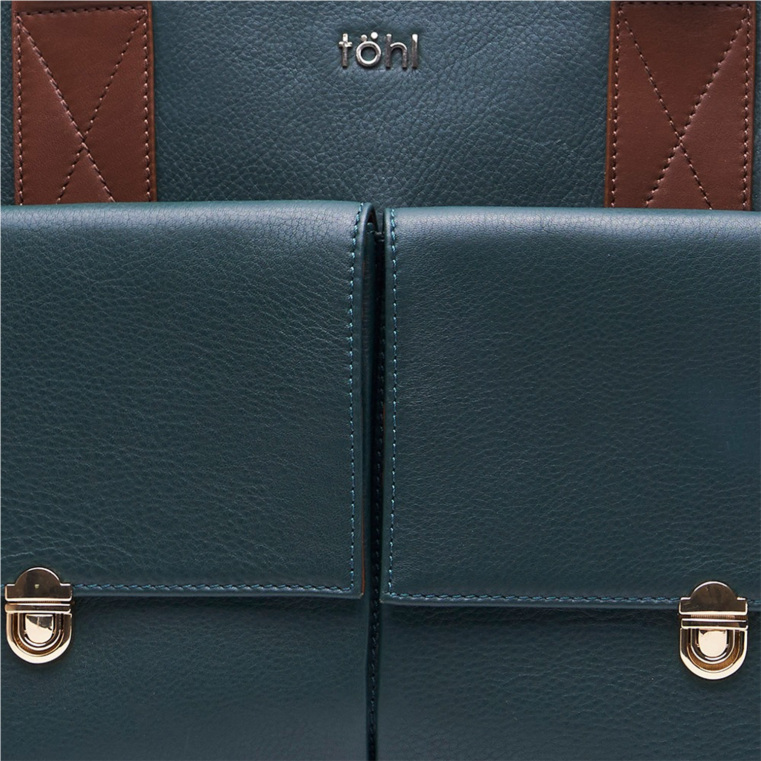 GALWAY WOMEN'S VALISE & SATCHEL - FOREST GREEN