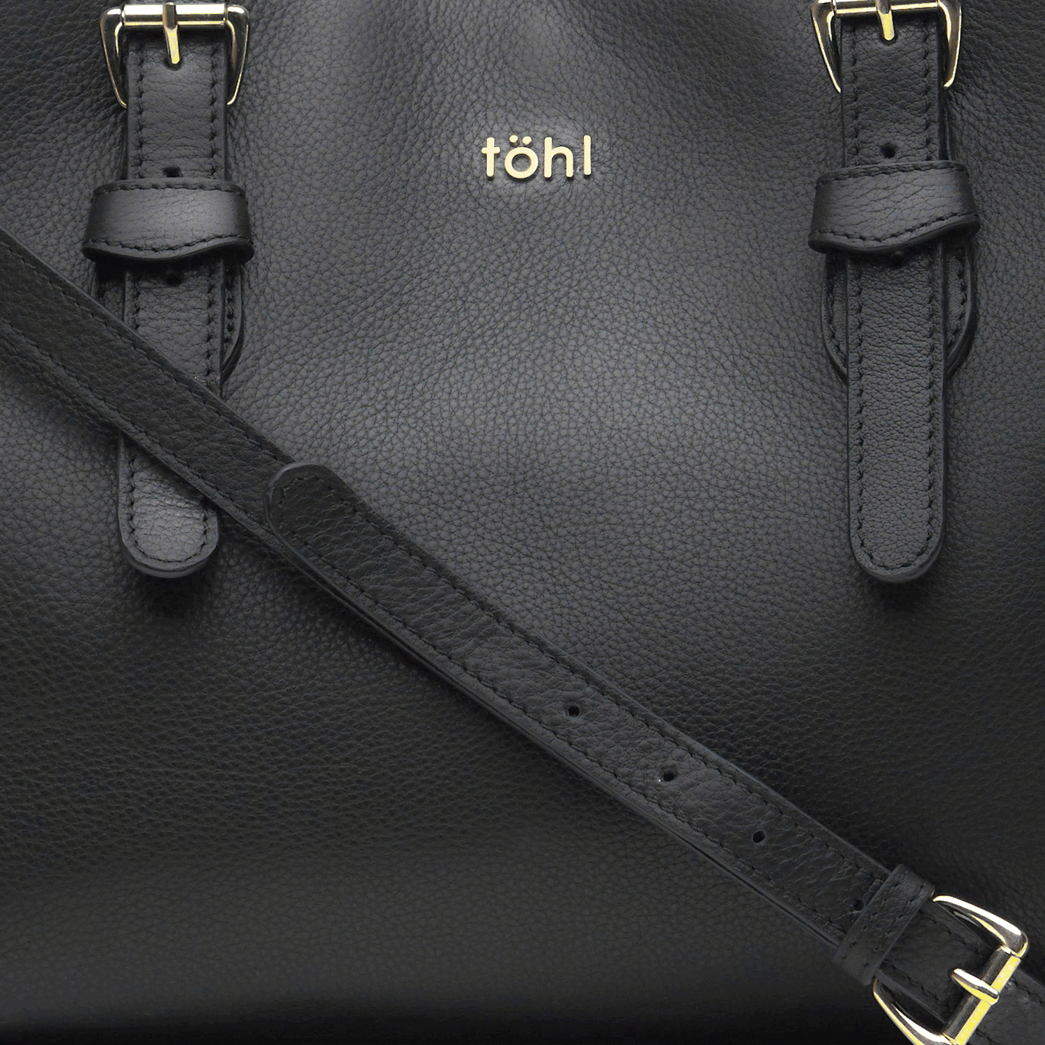 COLEMAN WOMEN'S HANDBAG - CHARCOAL BLACK